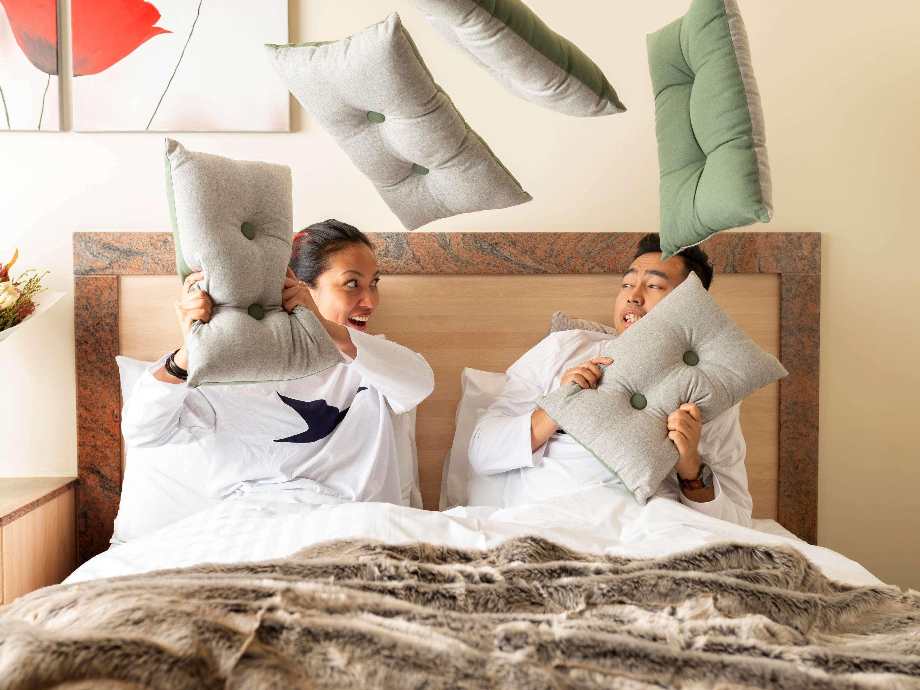 Double Queen Size Bed