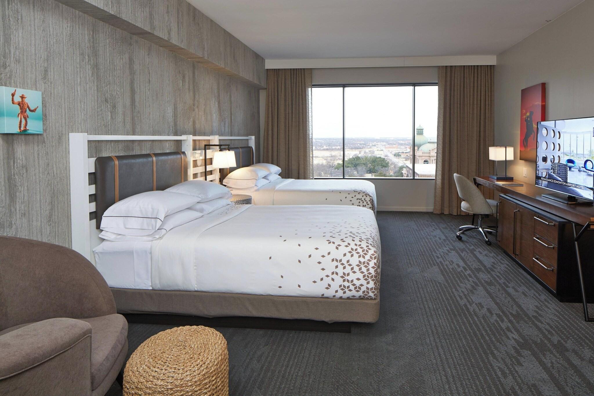 Double Two Queen Beds