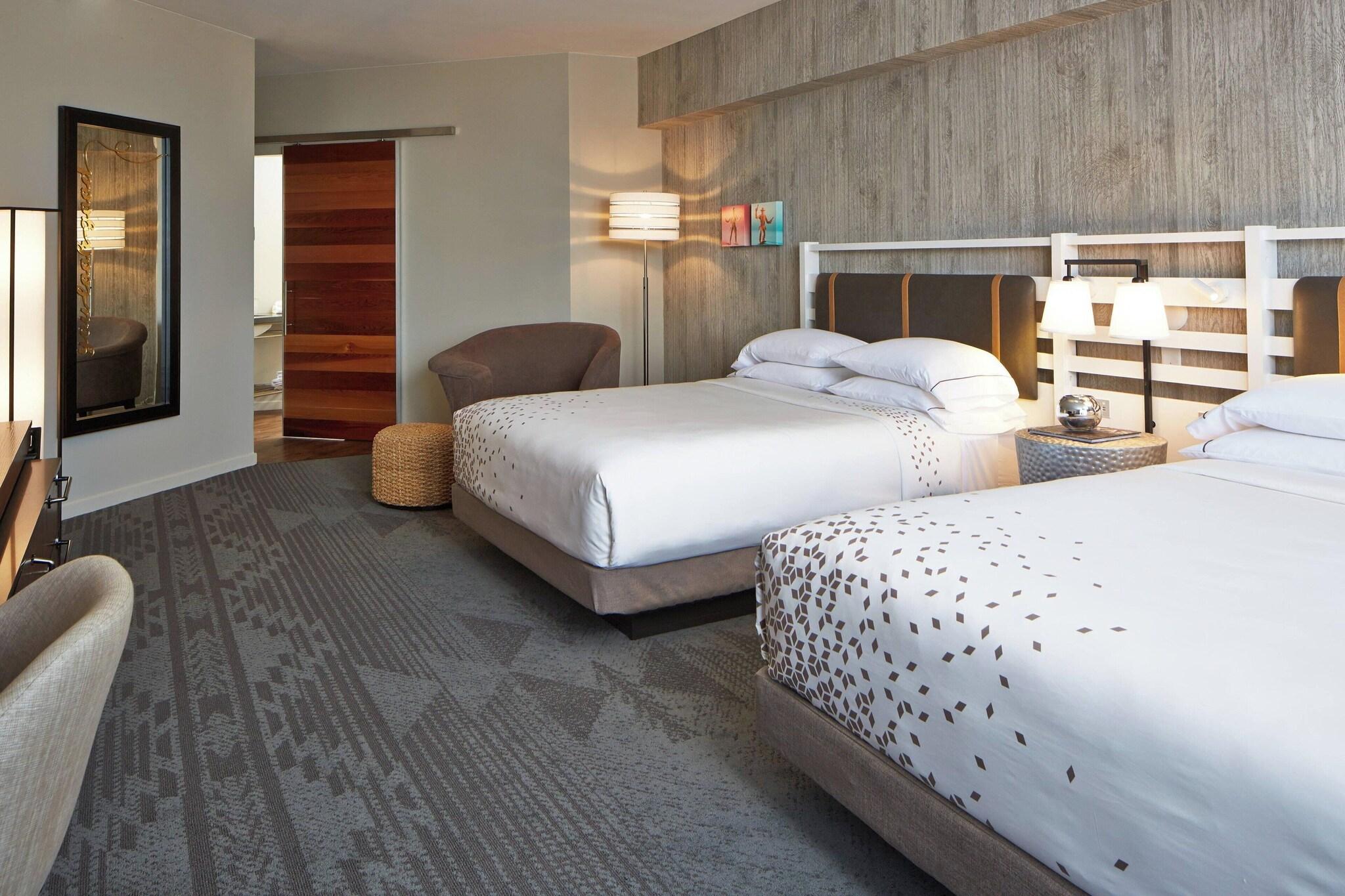 Double Two Queen Beds