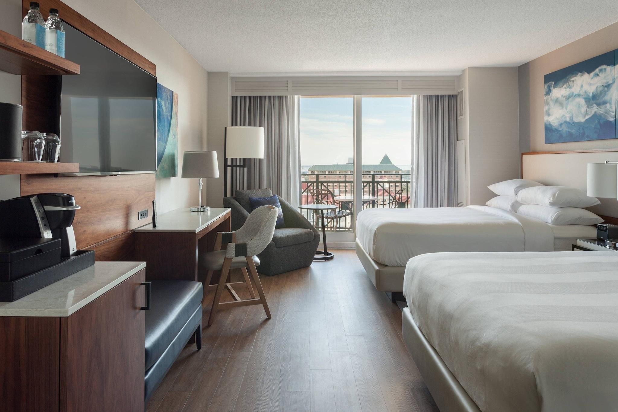 Quadruple Two Queen Beds
