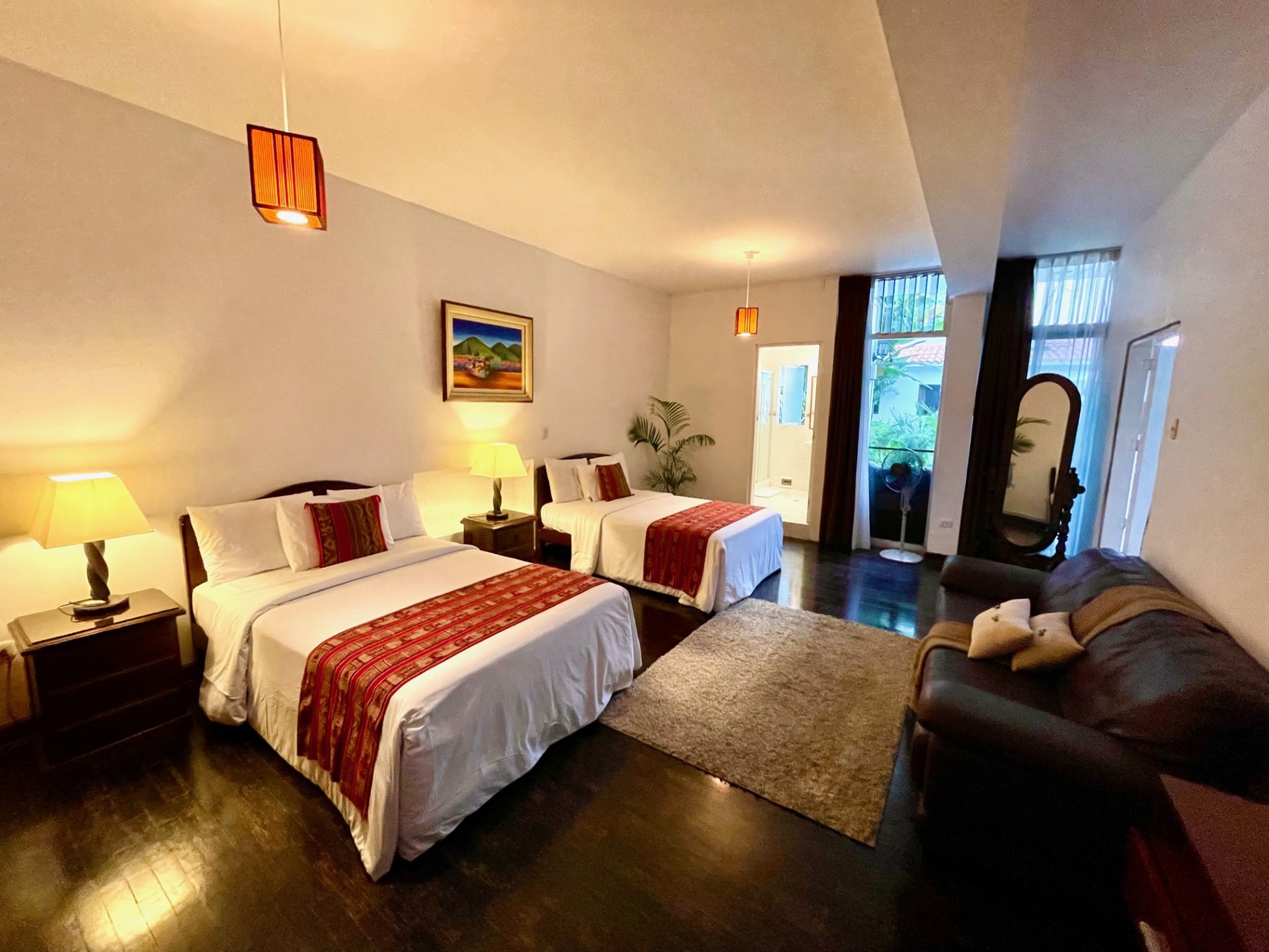 Room Two Double Beds