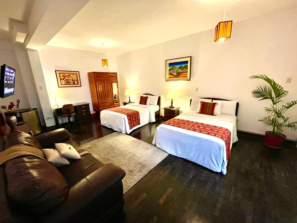 Room Two Double Beds