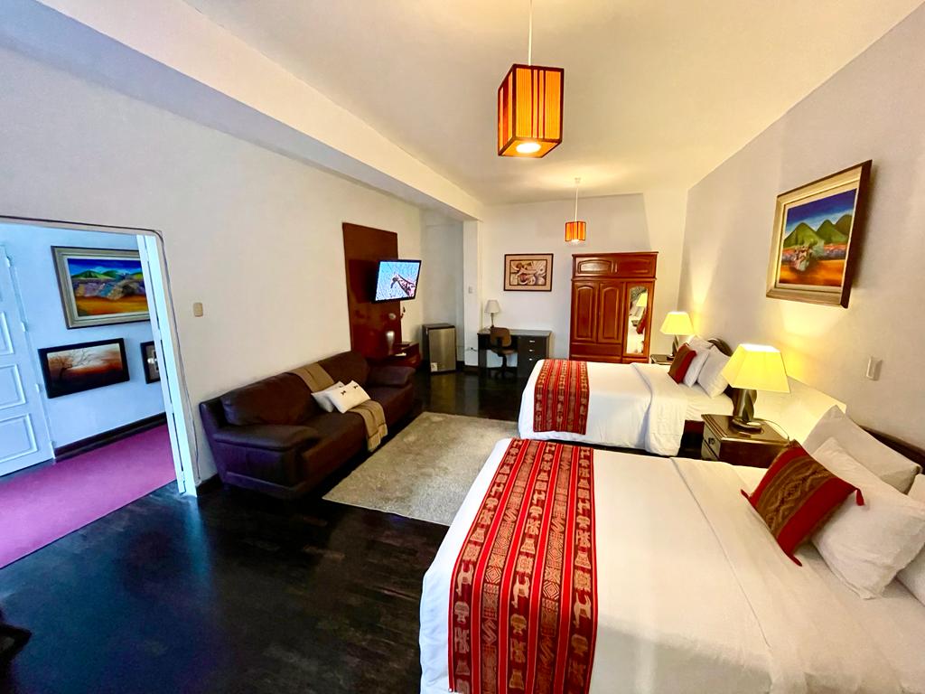 Room Two Double Beds