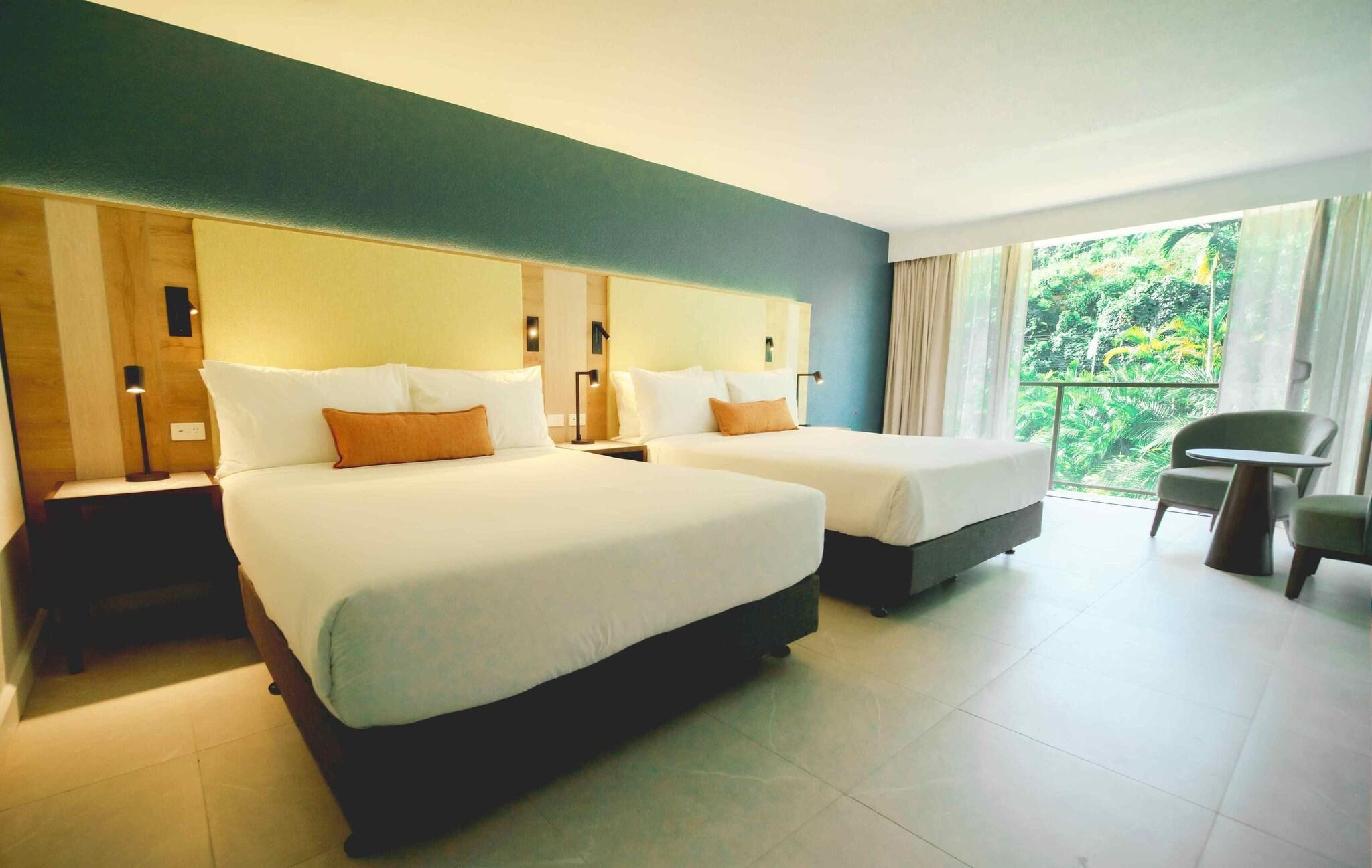 Double Garden View Two Queen Beds