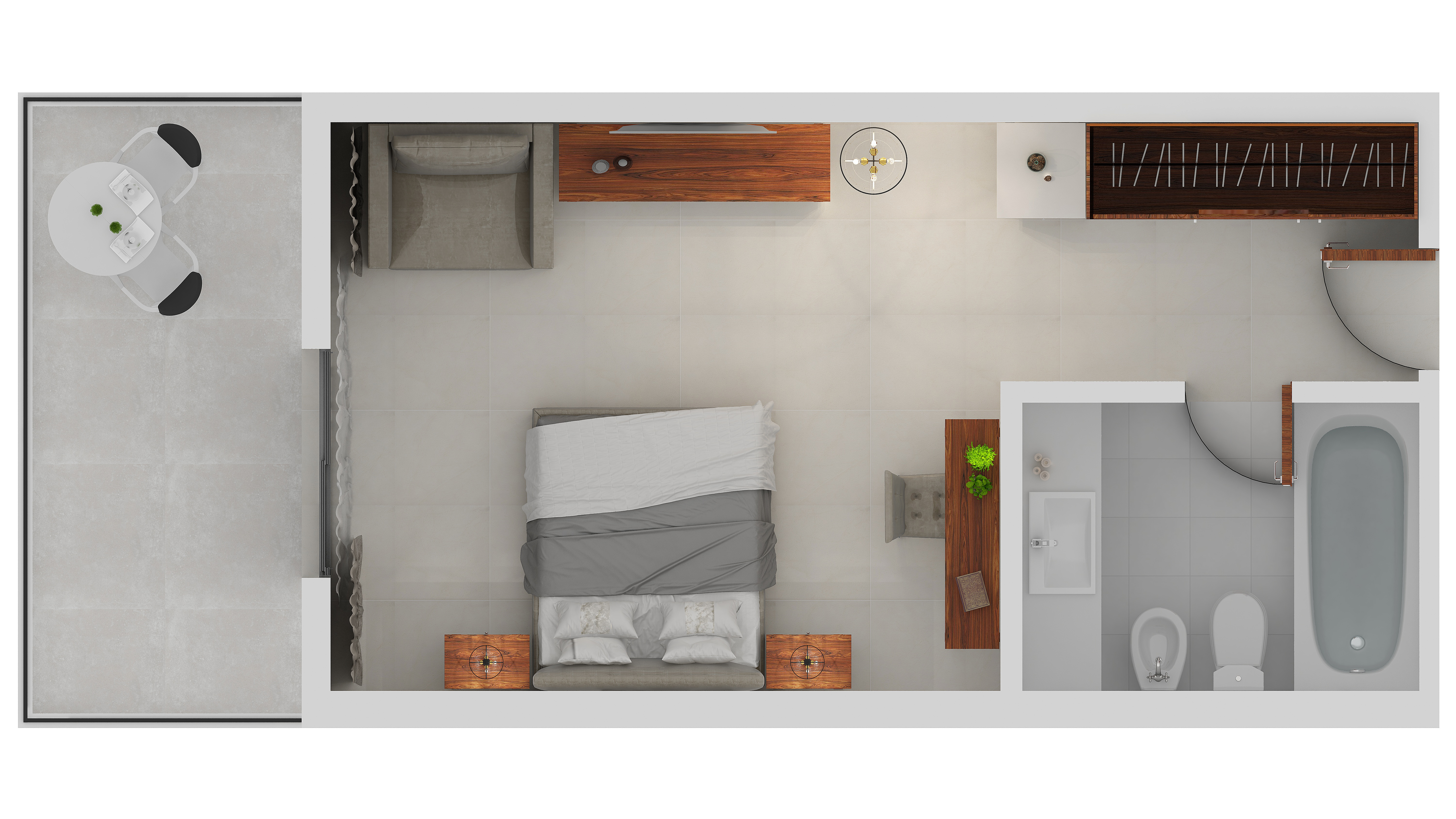 Double or Twin Garden View