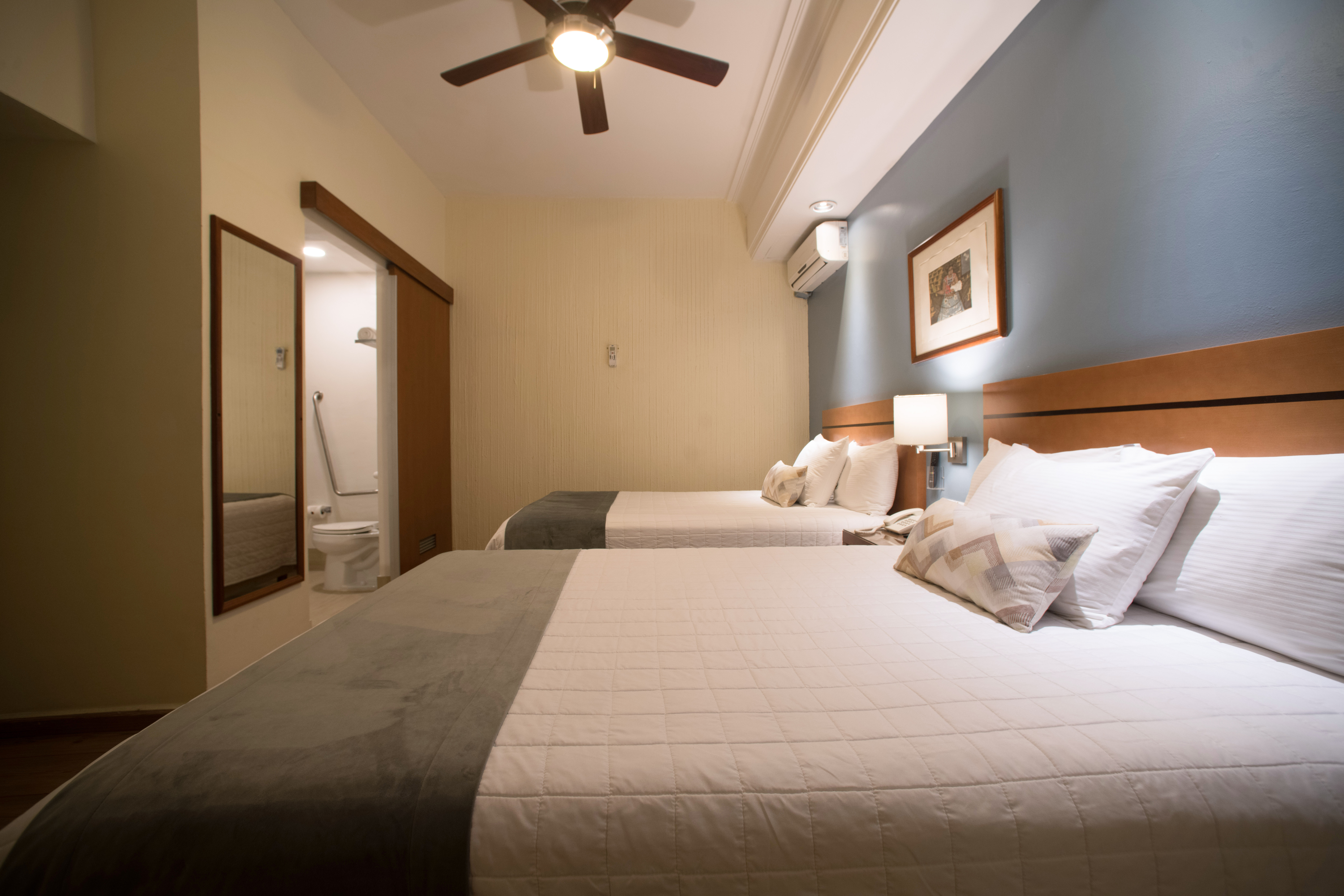 Double or Twin Accessible Two Double Beds