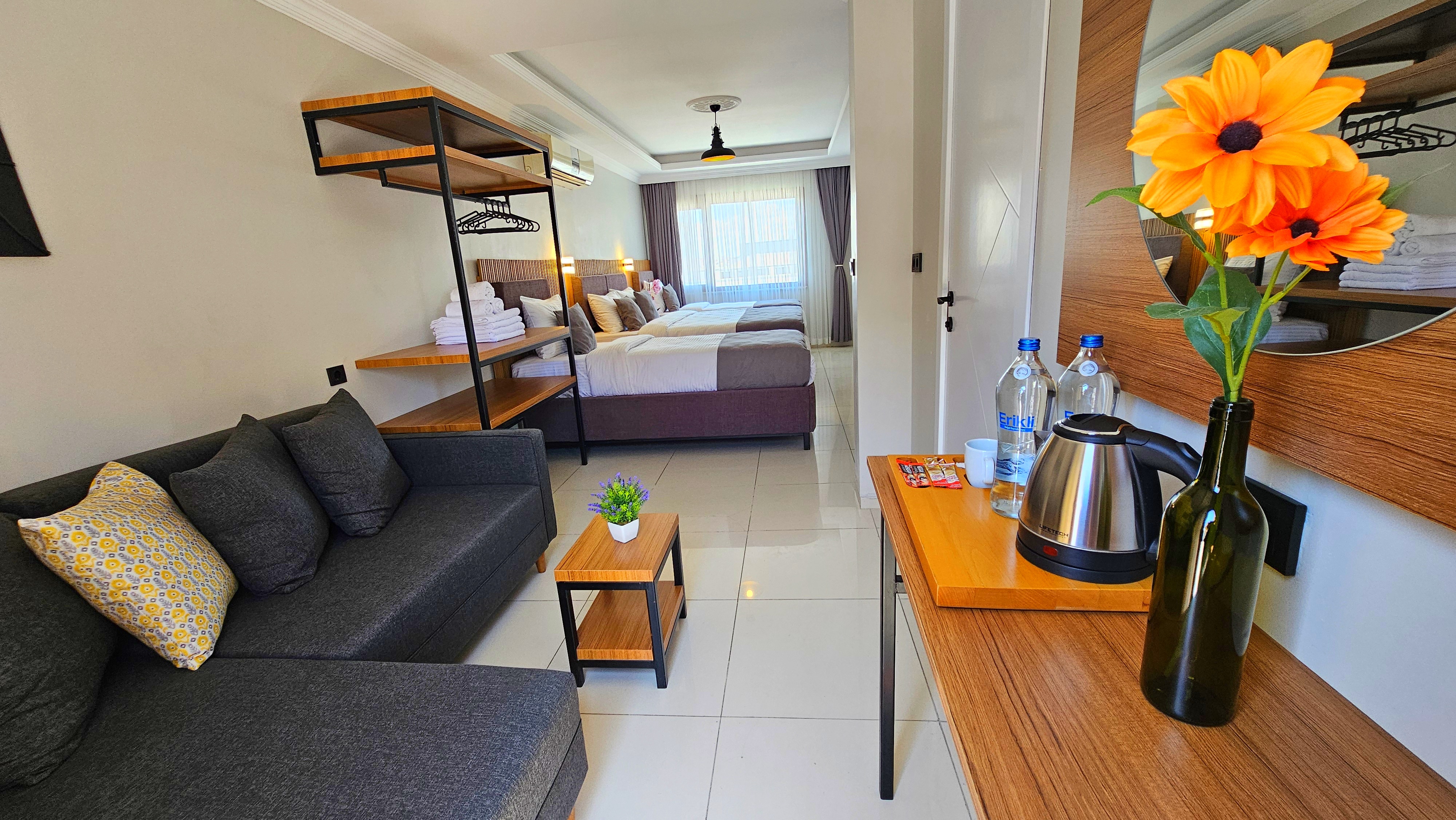 Family Room with Terrace