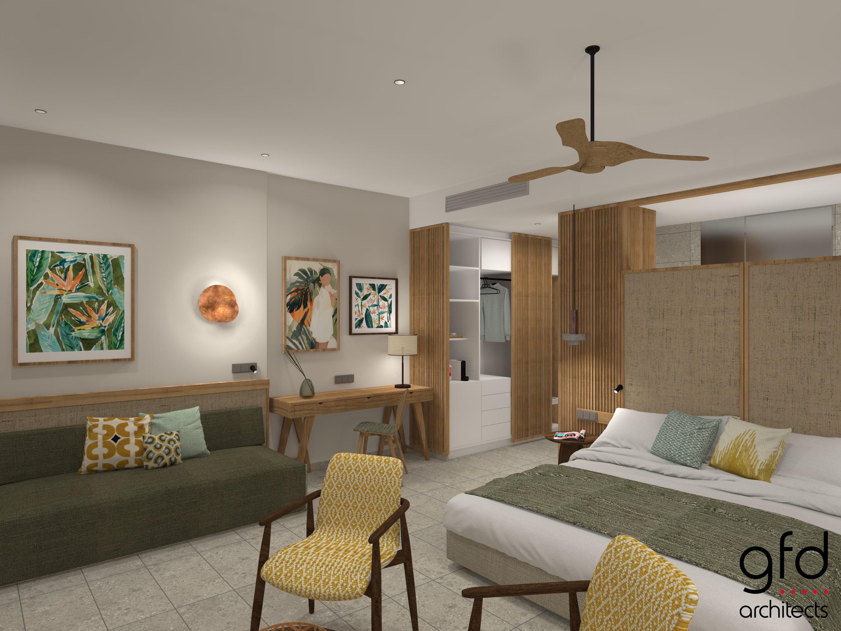 Double or Twin Superior with Private Pool