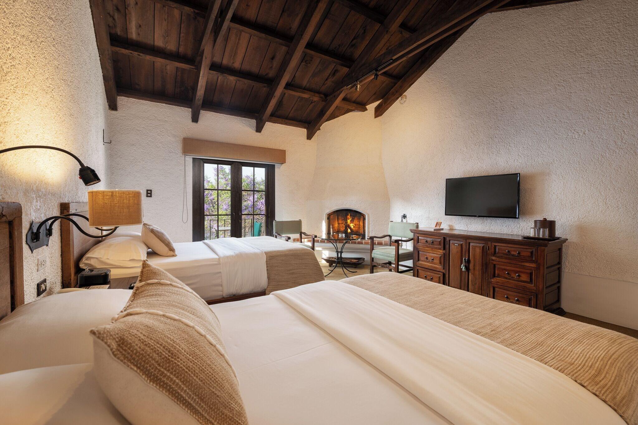 Quadruple Two Double Beds