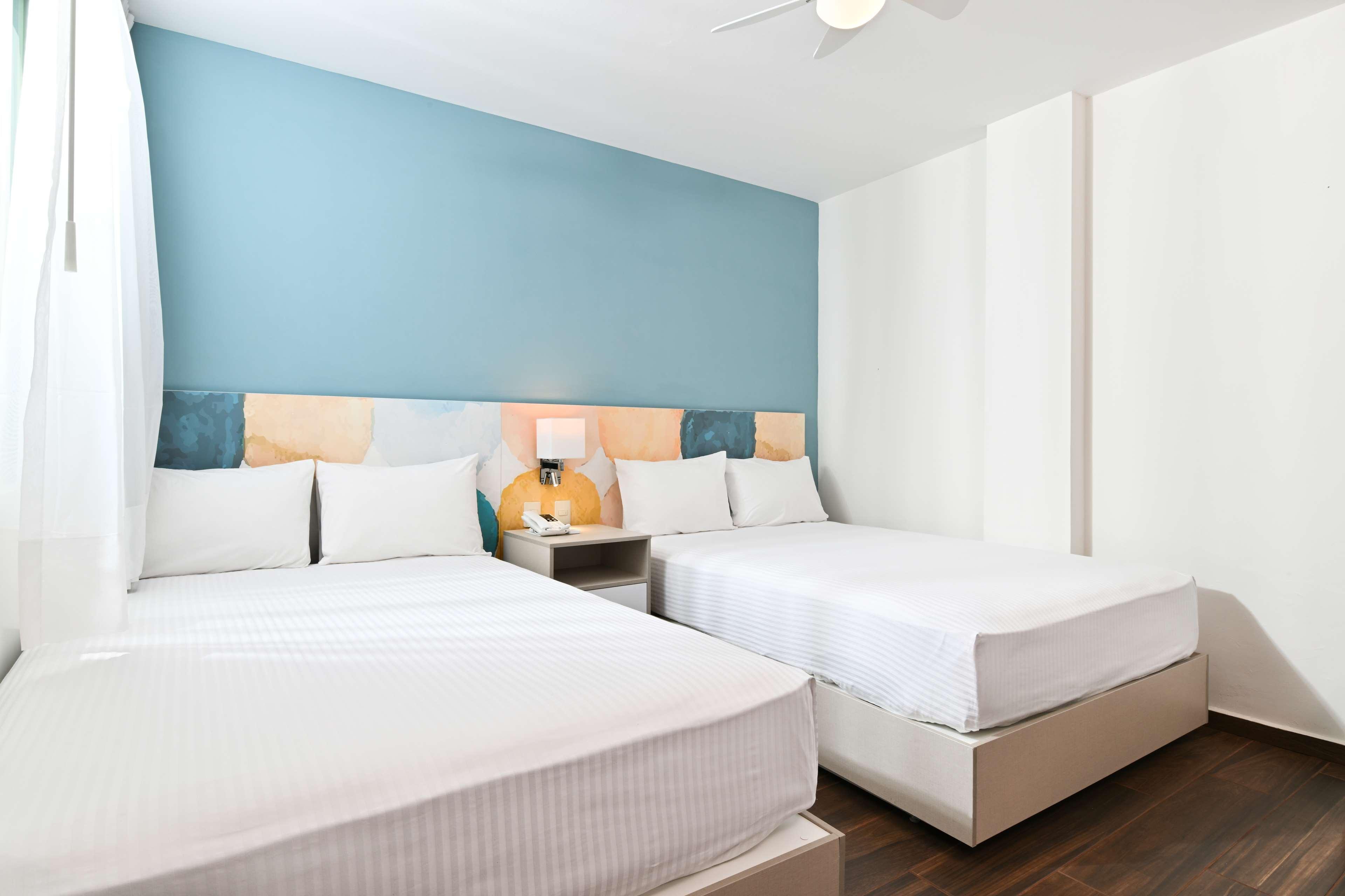 Double Two Double Beds