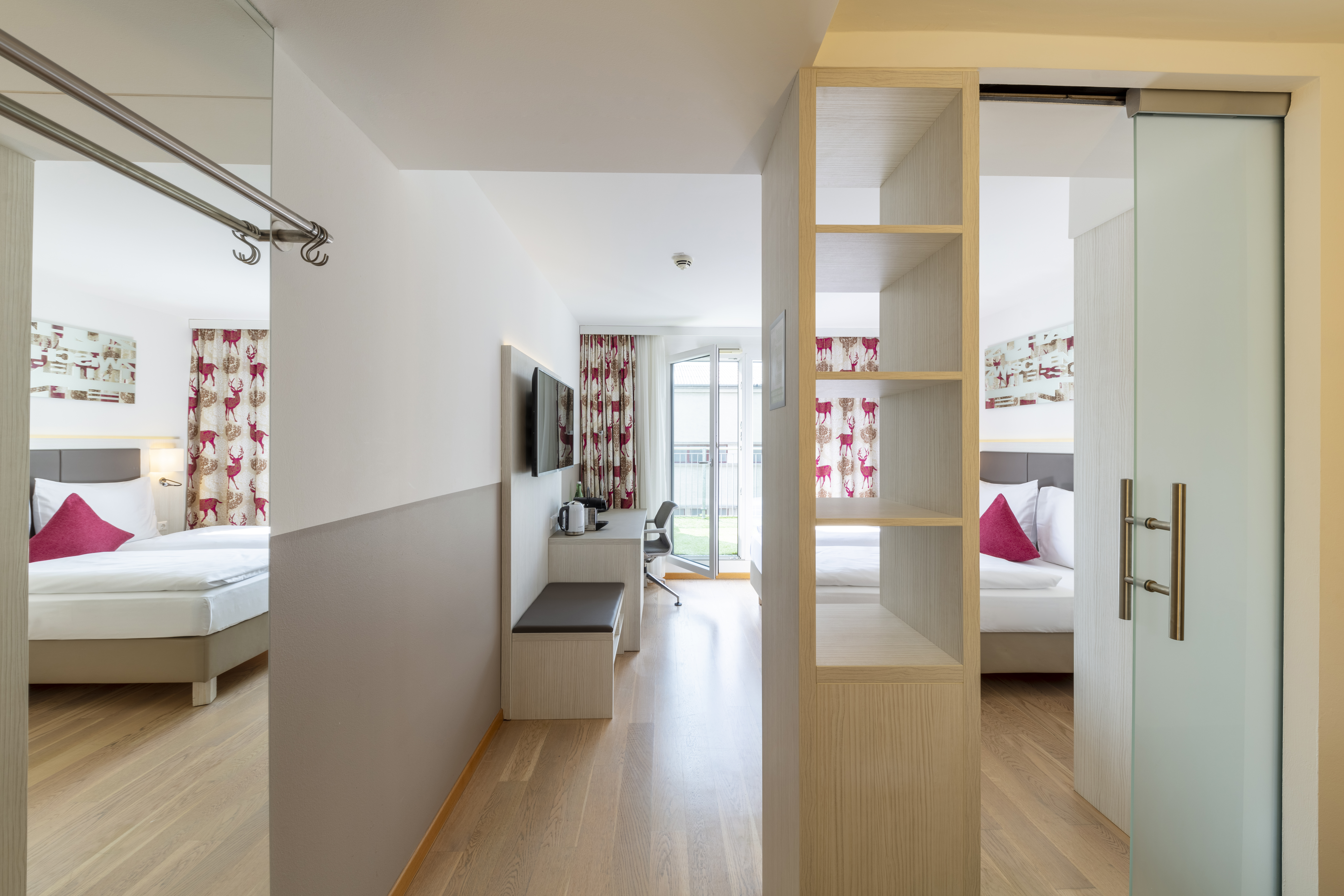 Double Single with Balcony