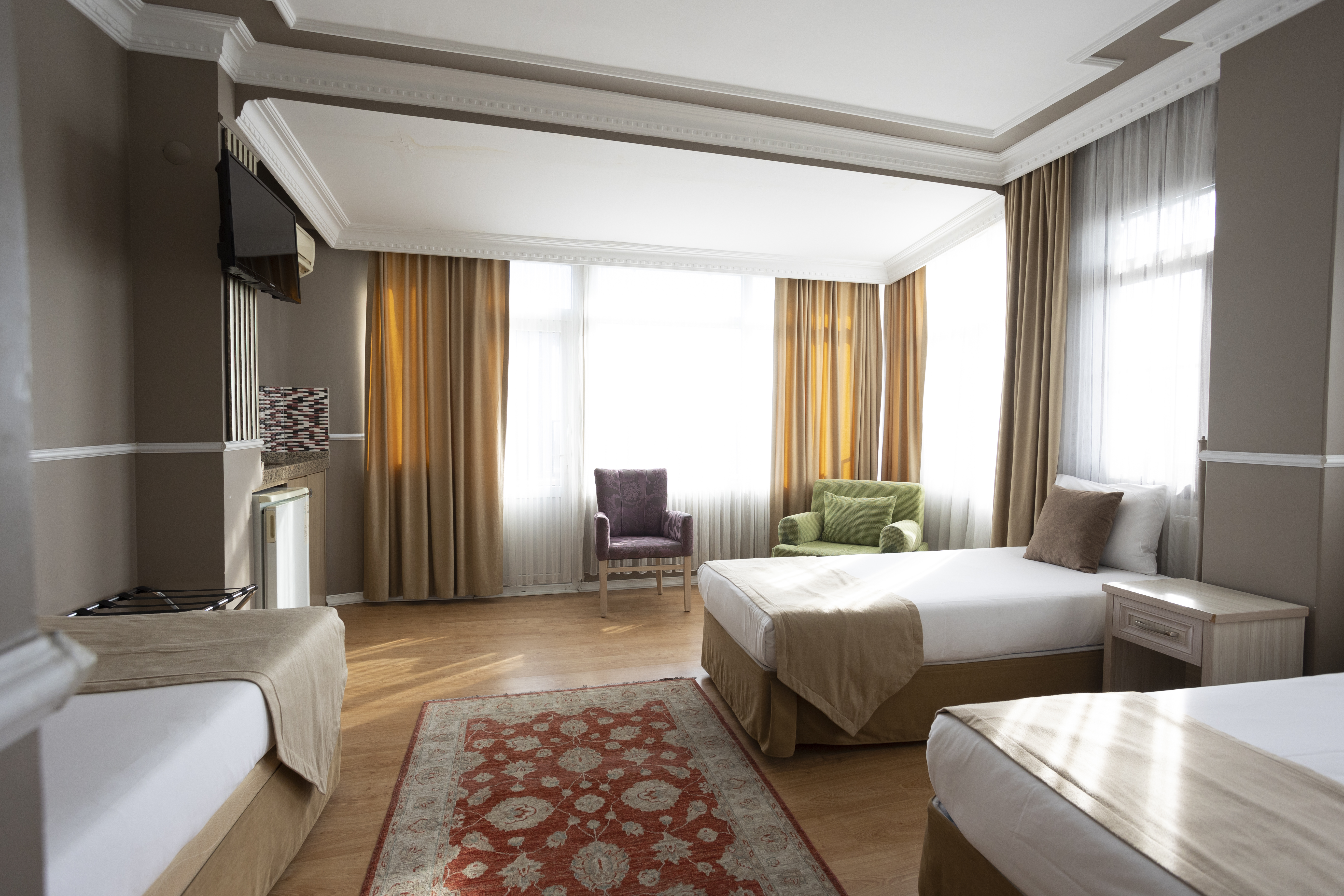 Family Room Three Bedrooms Two Bathrooms