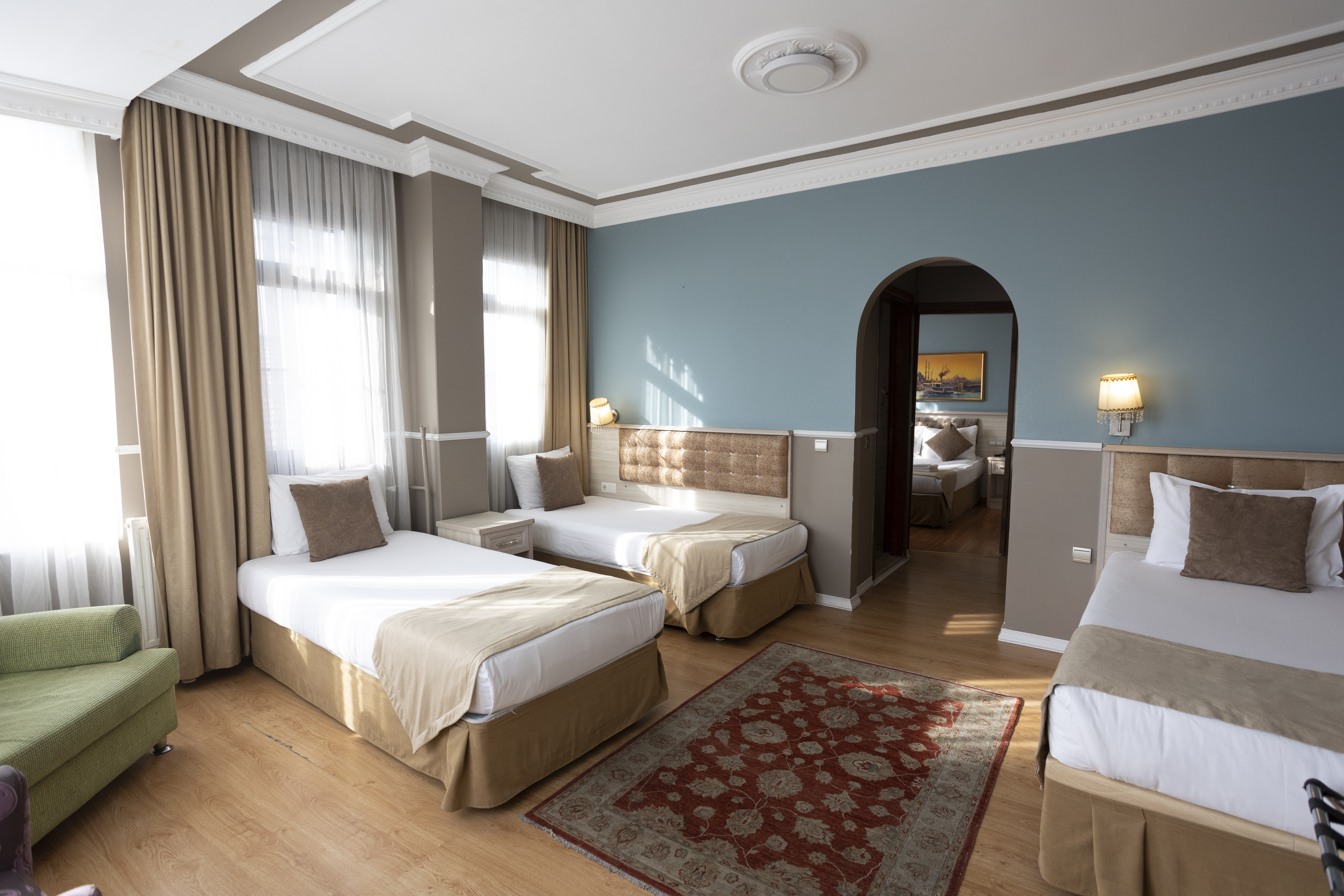 Family Room Three Bedrooms Two Bathrooms