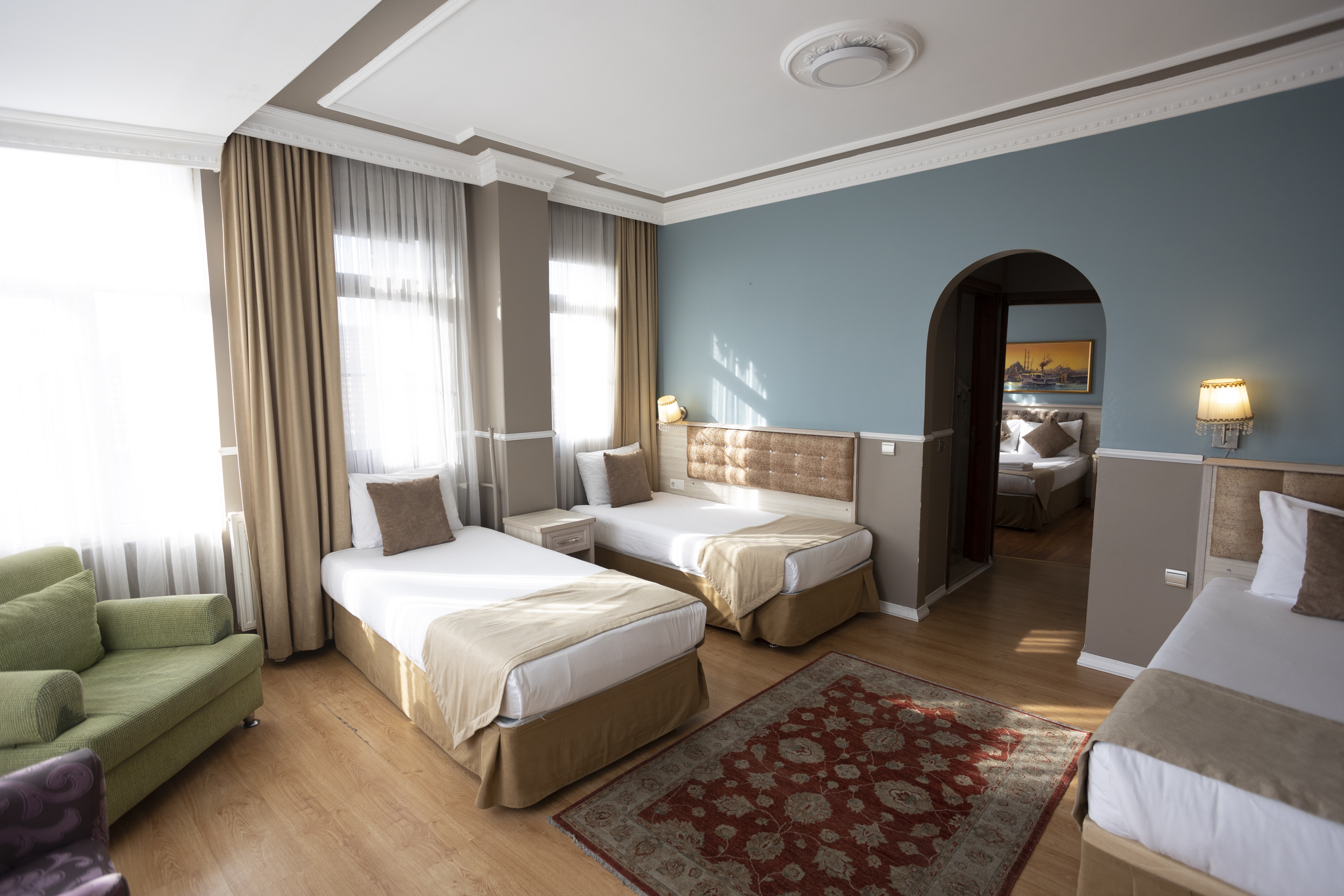 Family Room Three Bedrooms Two Bathrooms