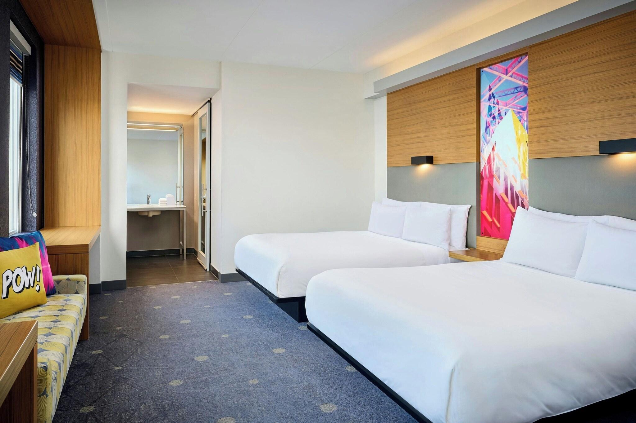 Quadruple Two Queen Beds