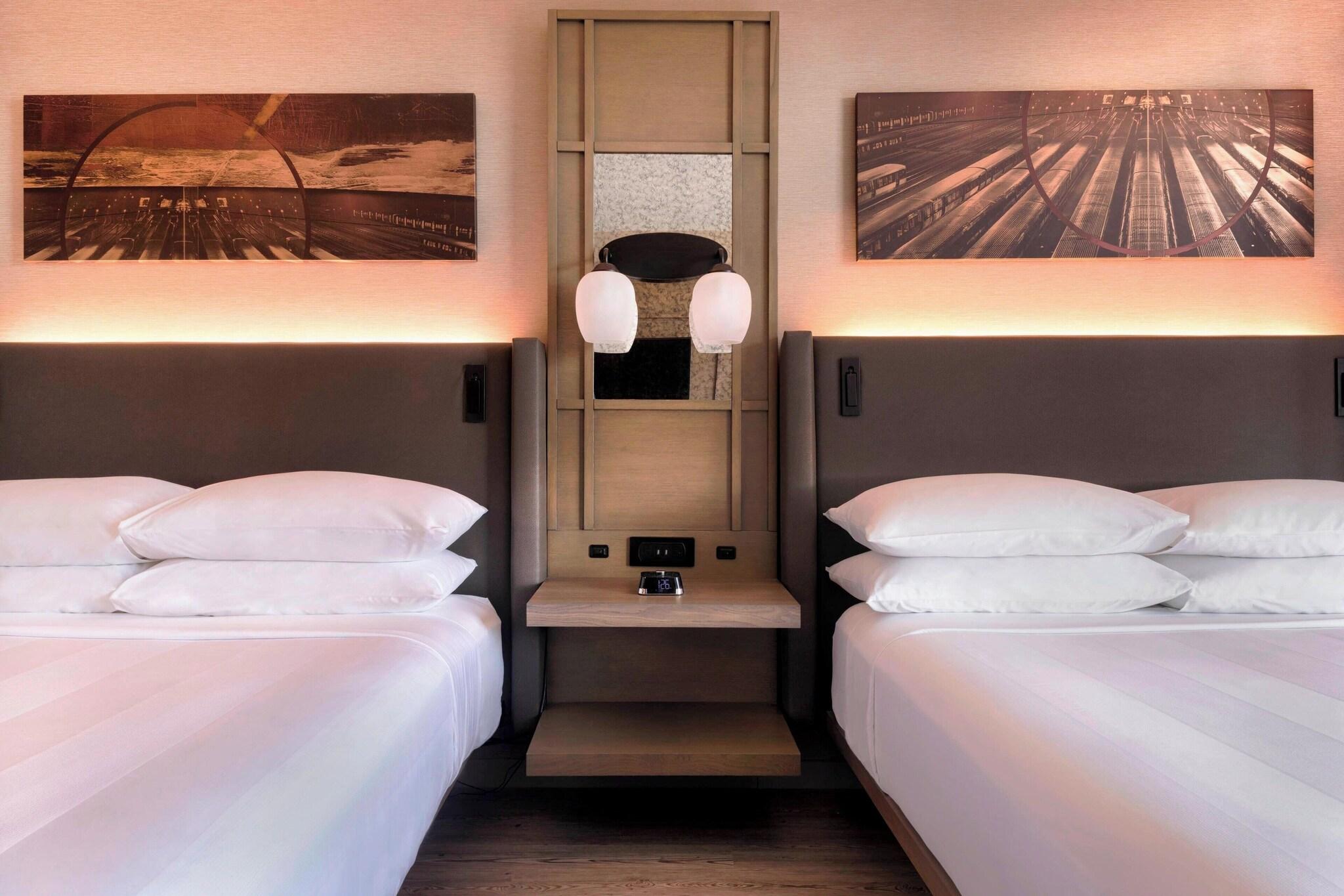 Double Two Queen Beds