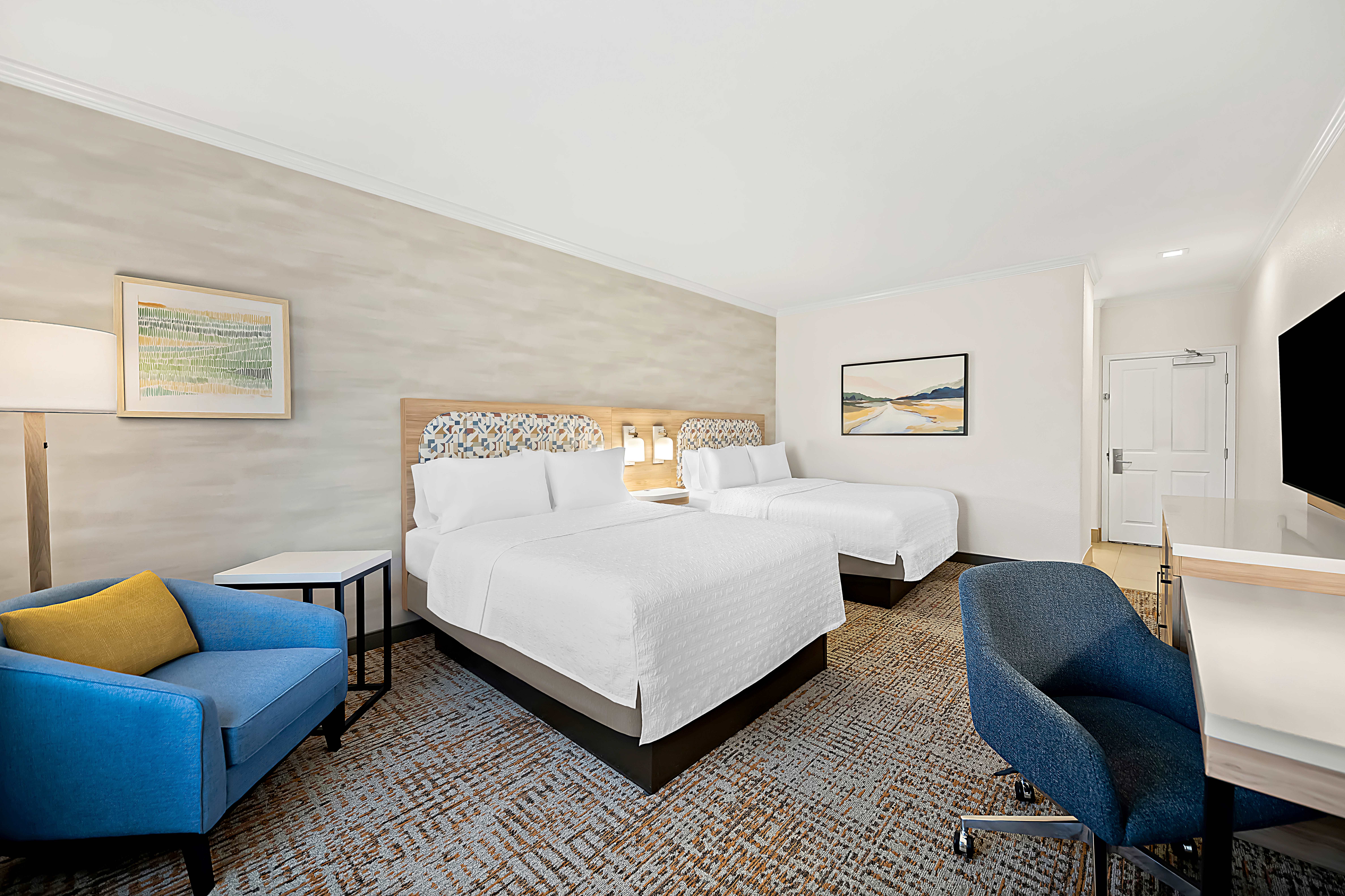 Double Two Queen Beds