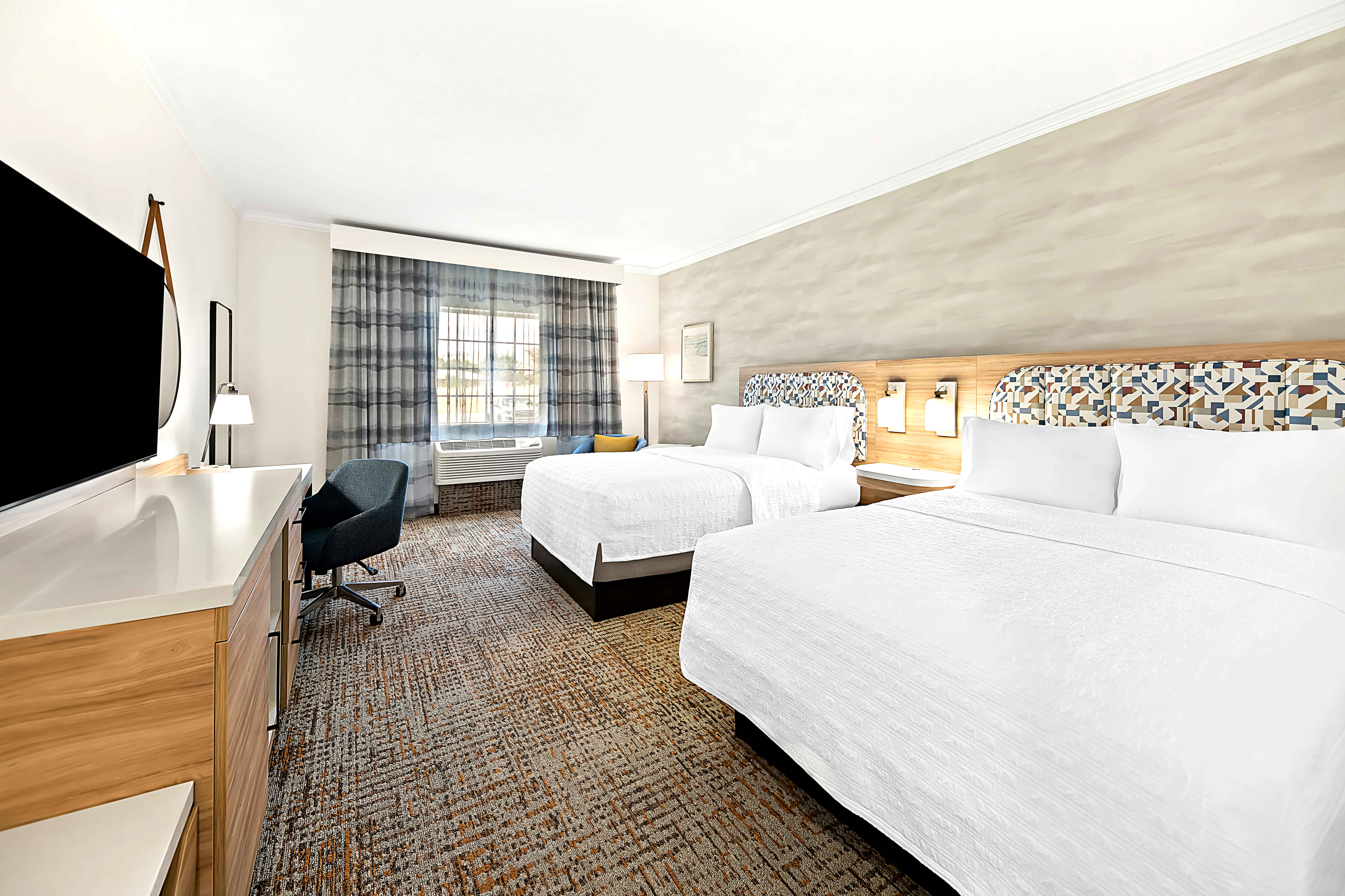 Double Two Queen Beds