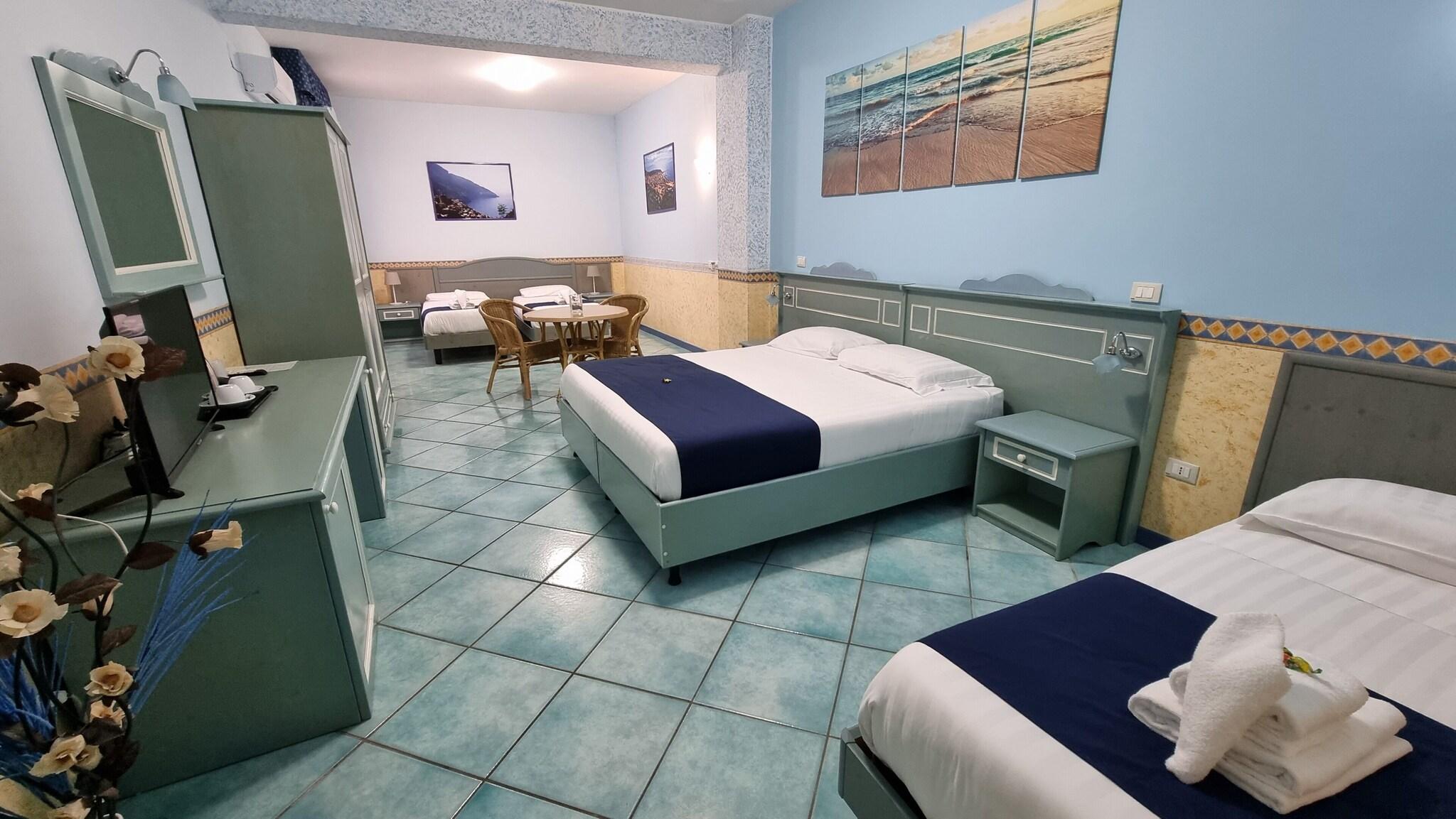 Quadruple King Size Bed