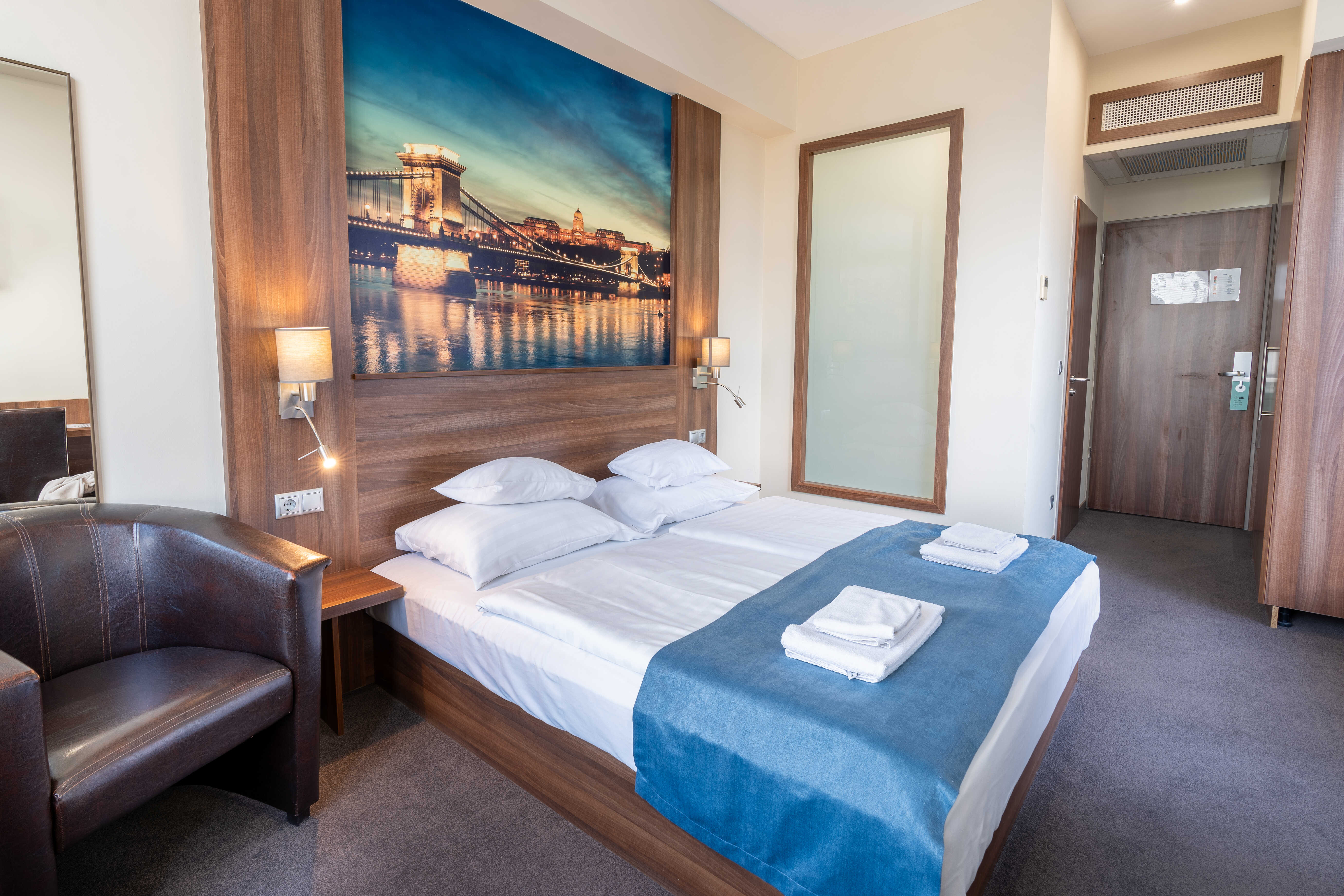 Double Park View with Balcony