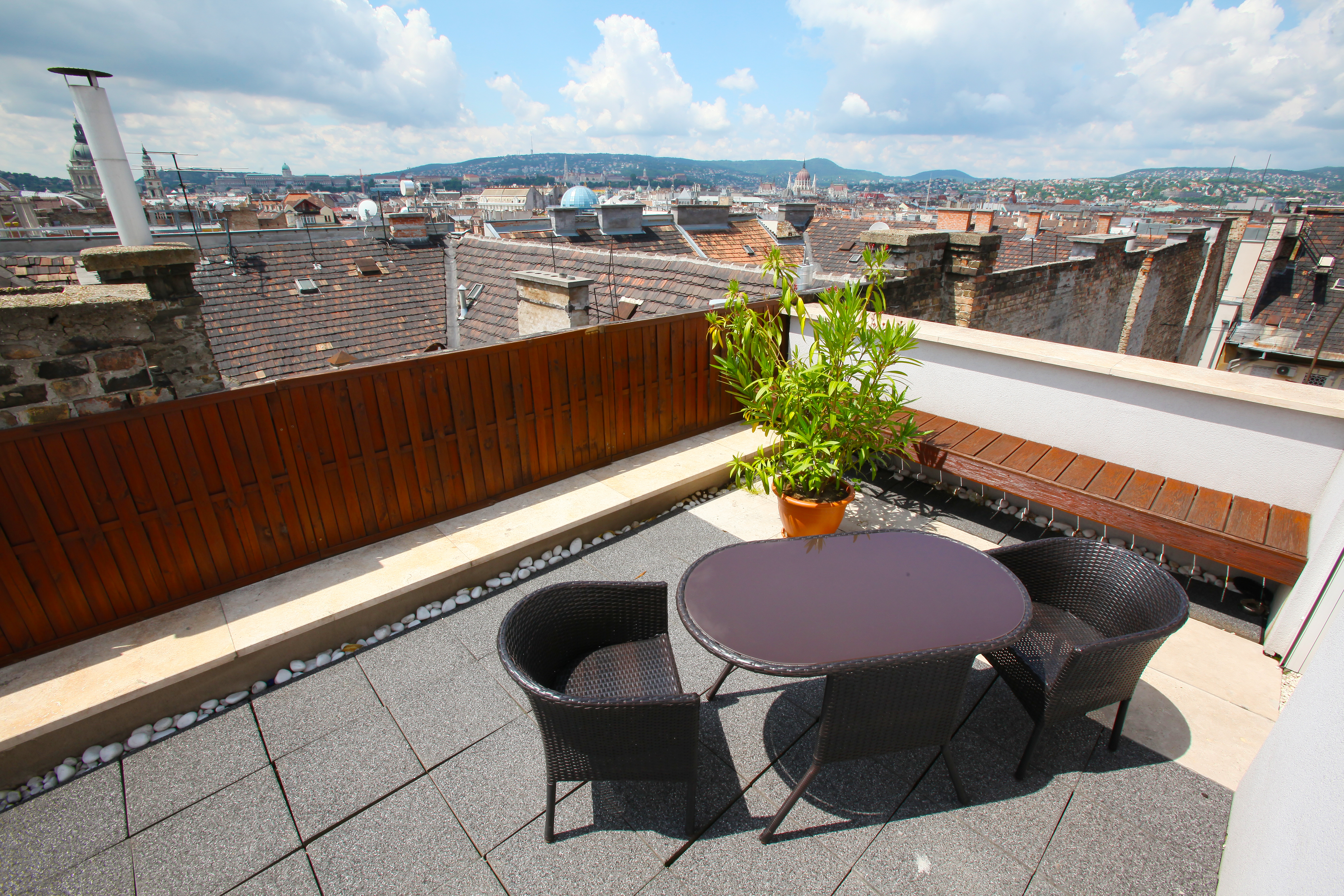 Double Park View with Balcony