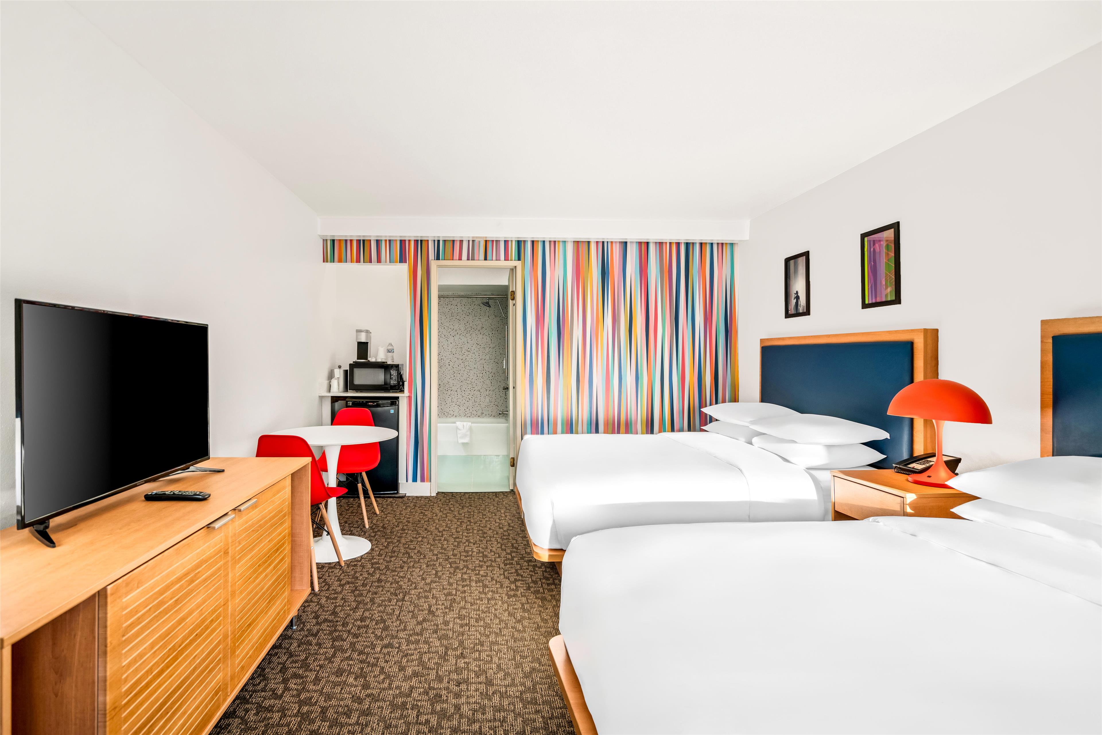 Double Two Queen Beds