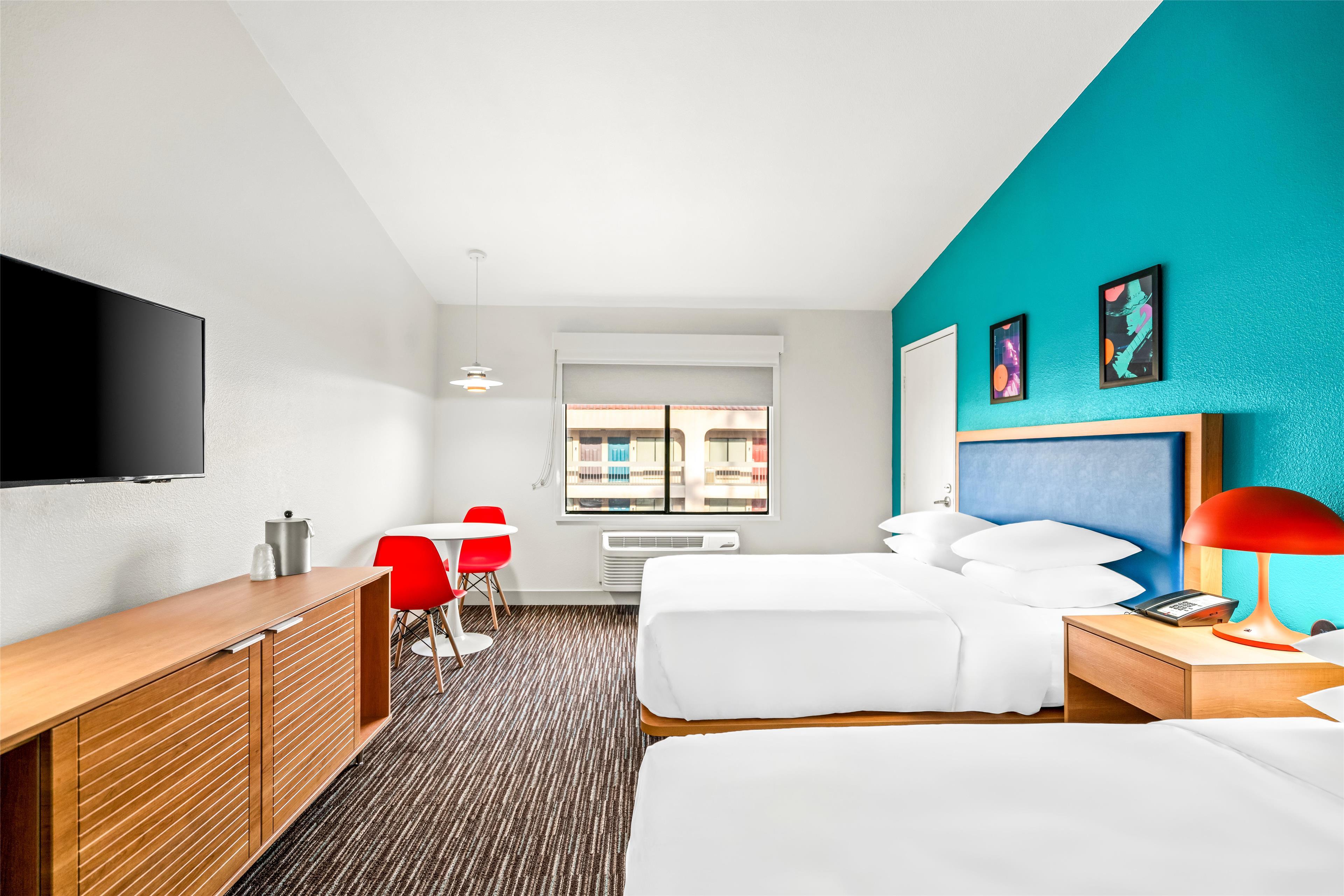 Double Two Queen Beds