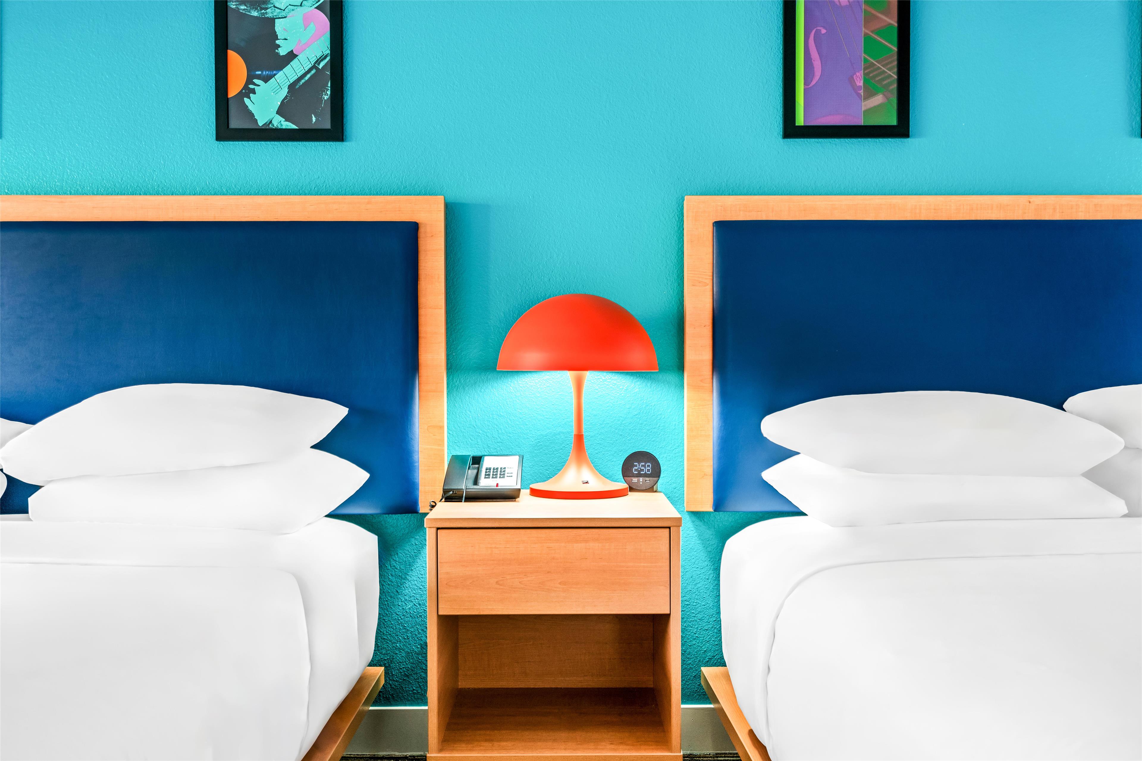 Double Two Queen Beds