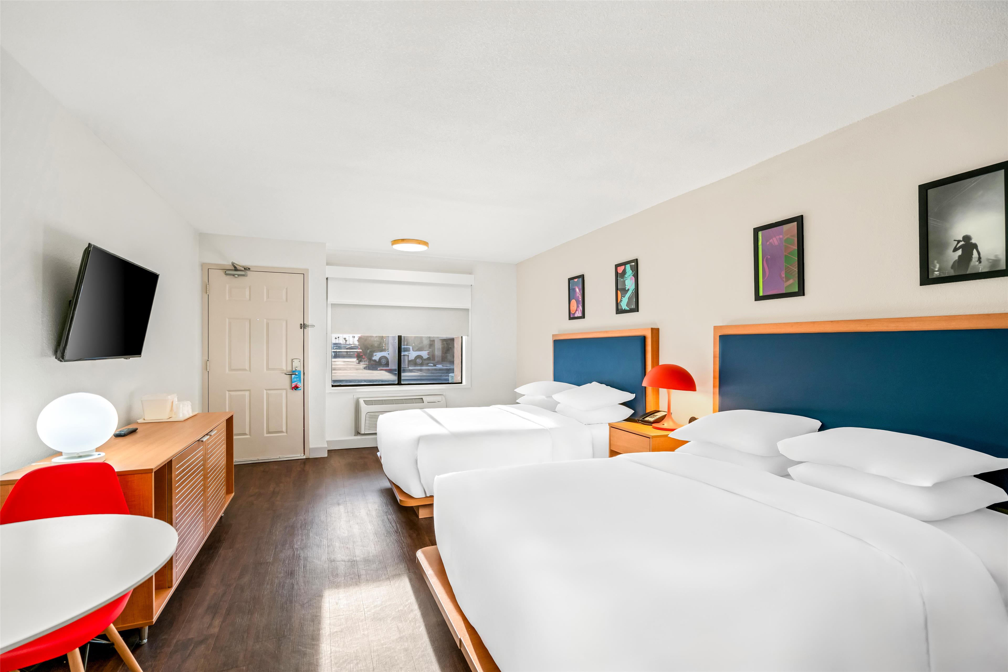 Double Two Queen Beds