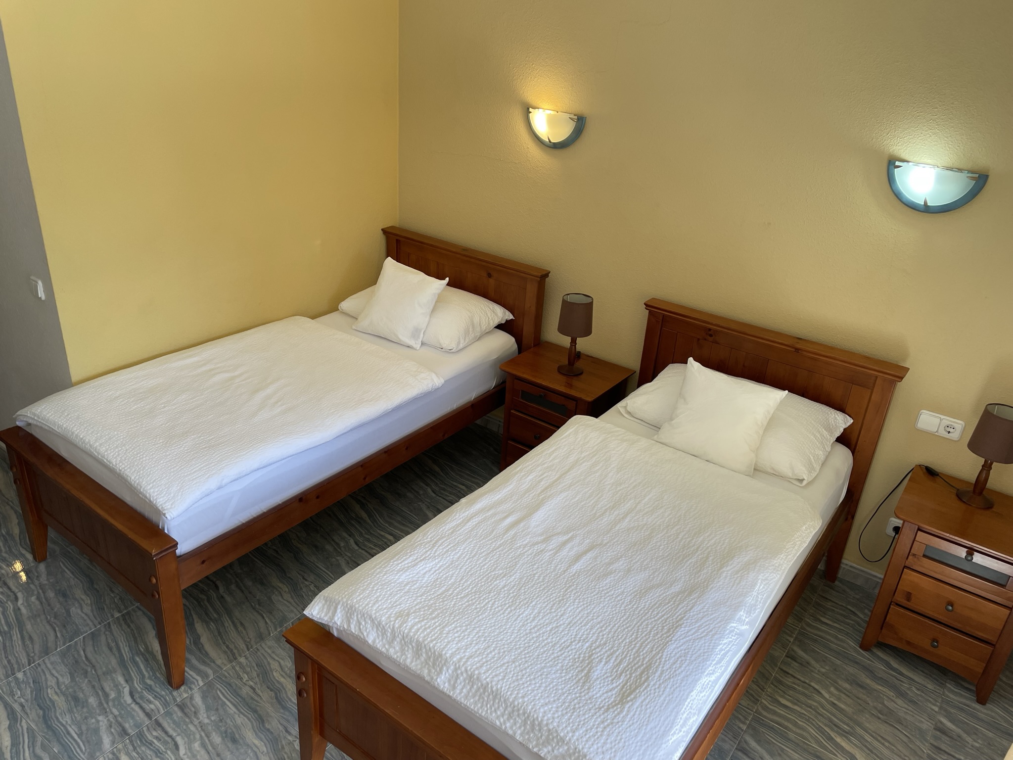 Double Two Double Beds