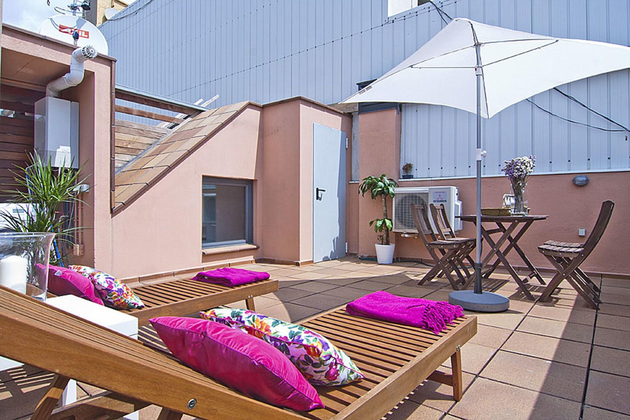 Double Two Bedrooms with Terrace