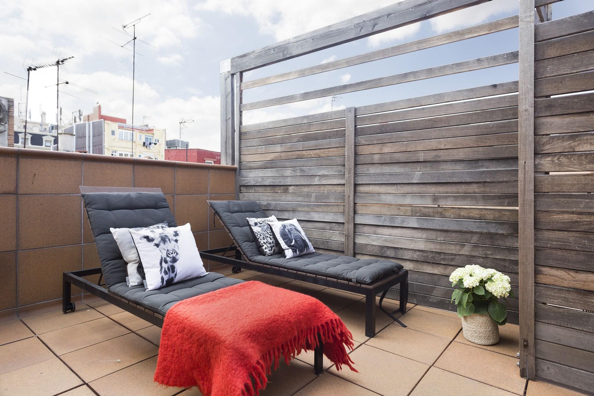 Double Two Bedrooms with Terrace