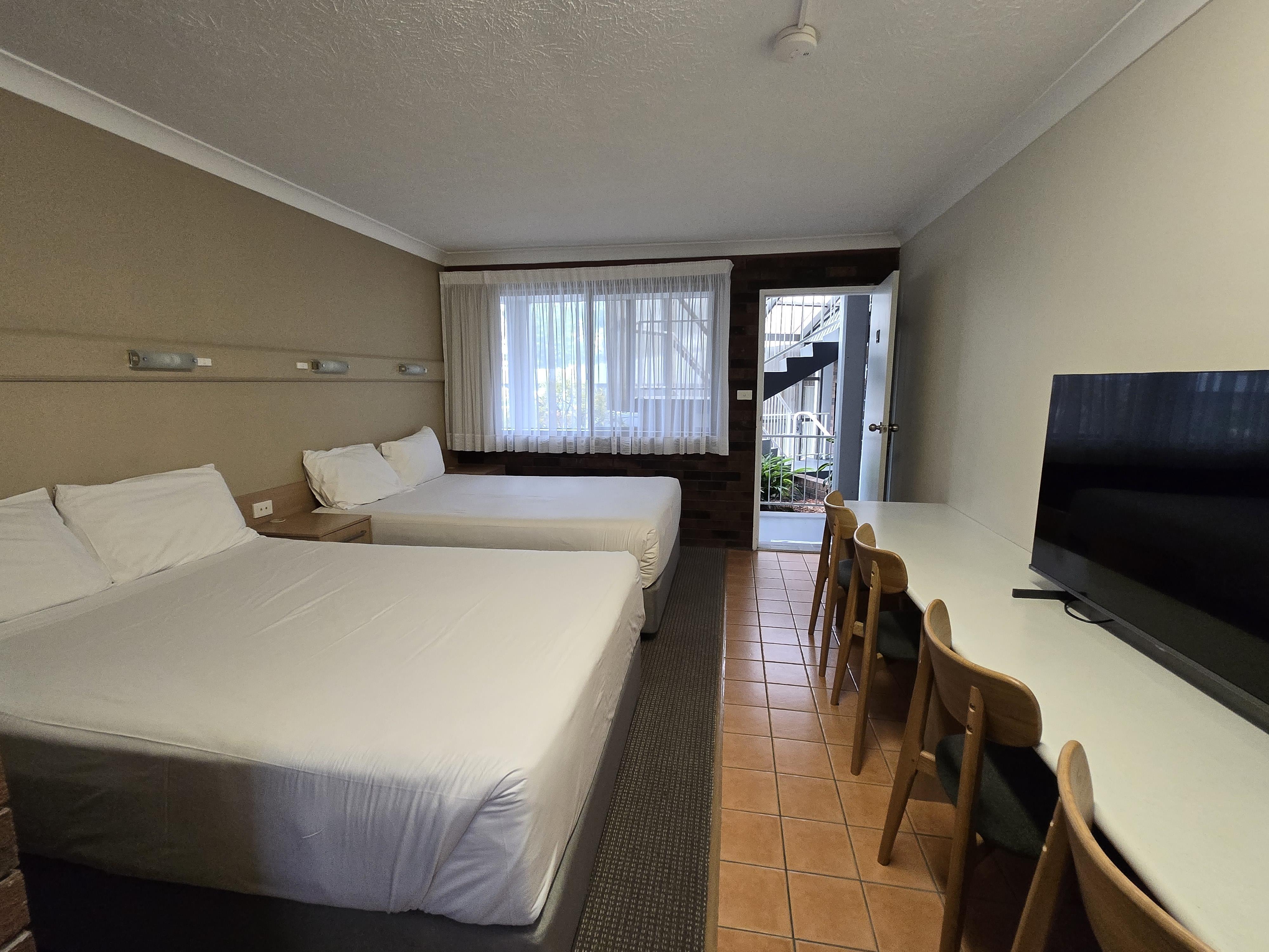 Quadruple Two Double Beds