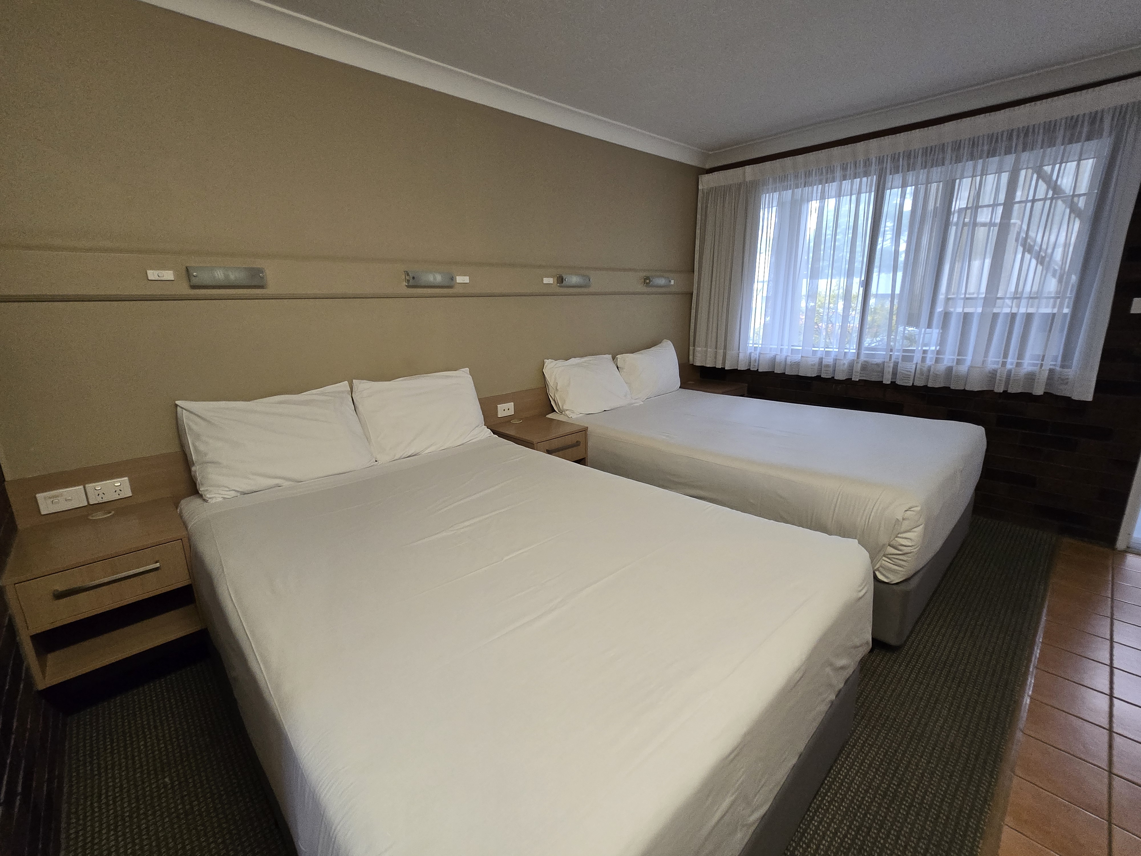 Quadruple Two Double Beds