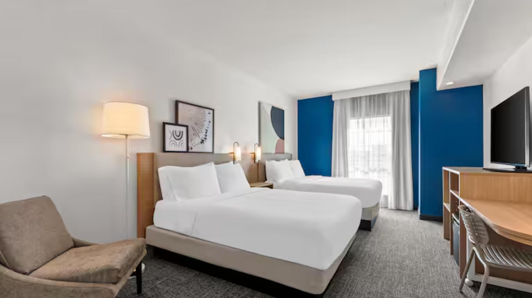 Double Two Queen Beds