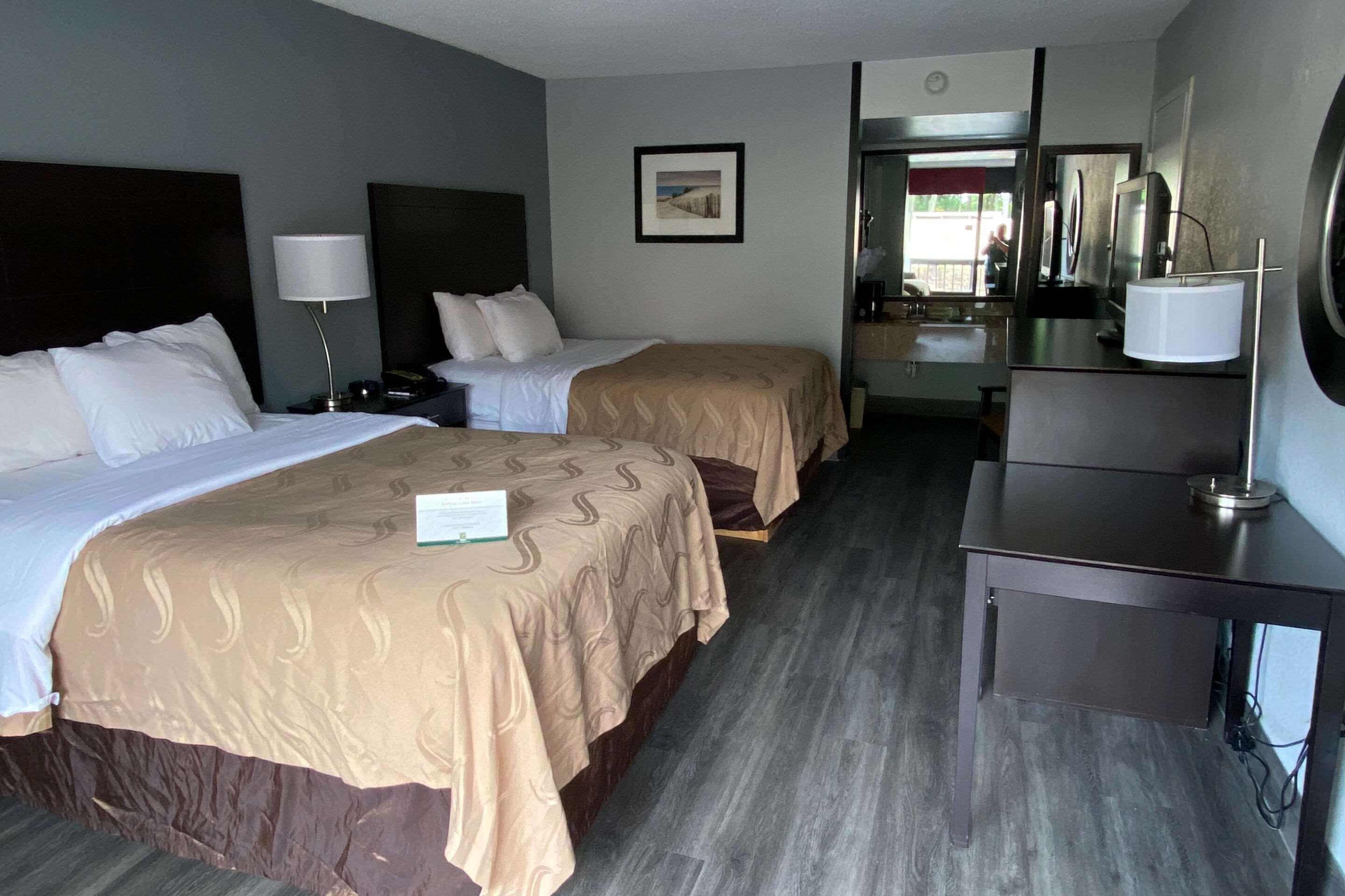 Twin Two Double Beds