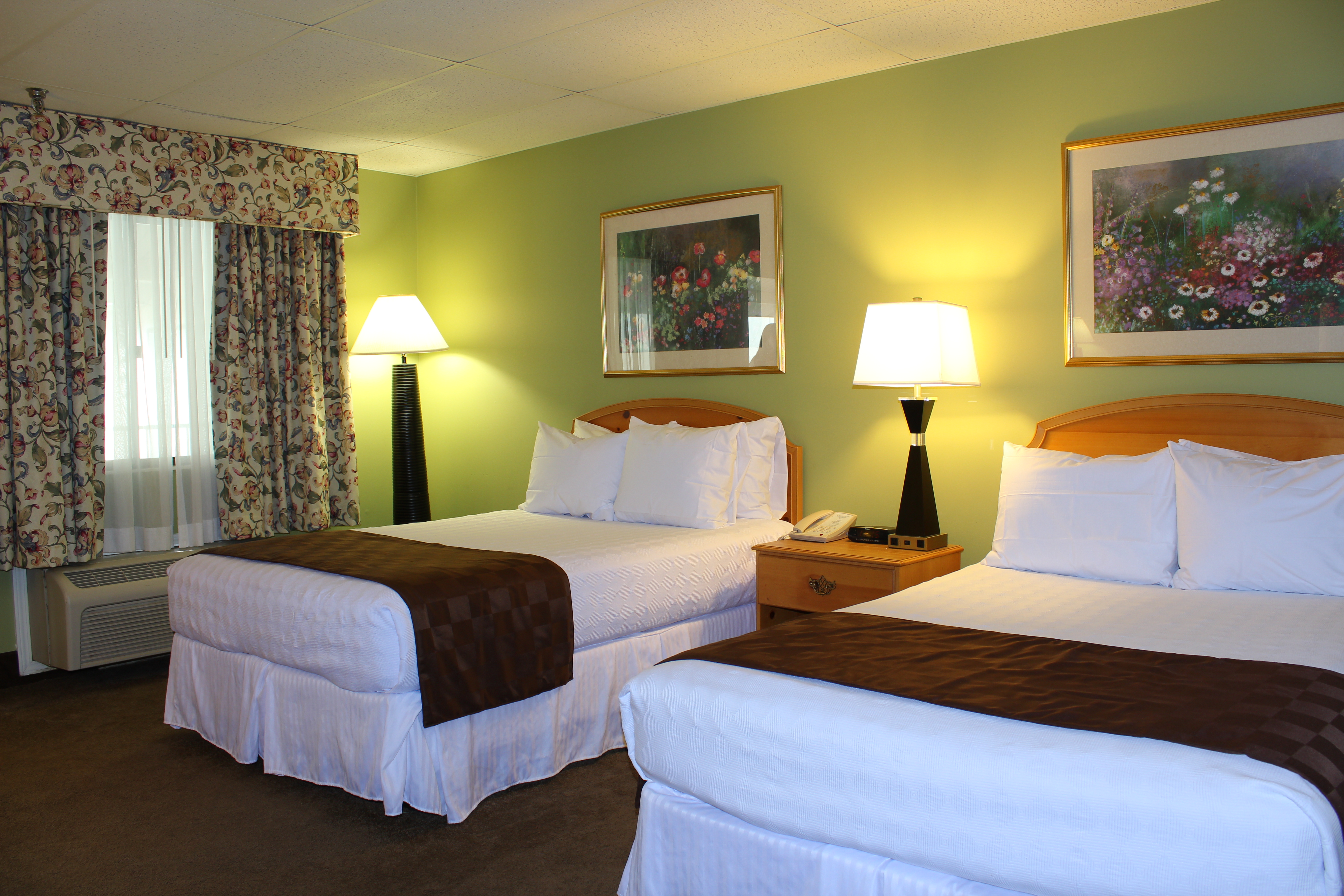 Double Two Double Beds