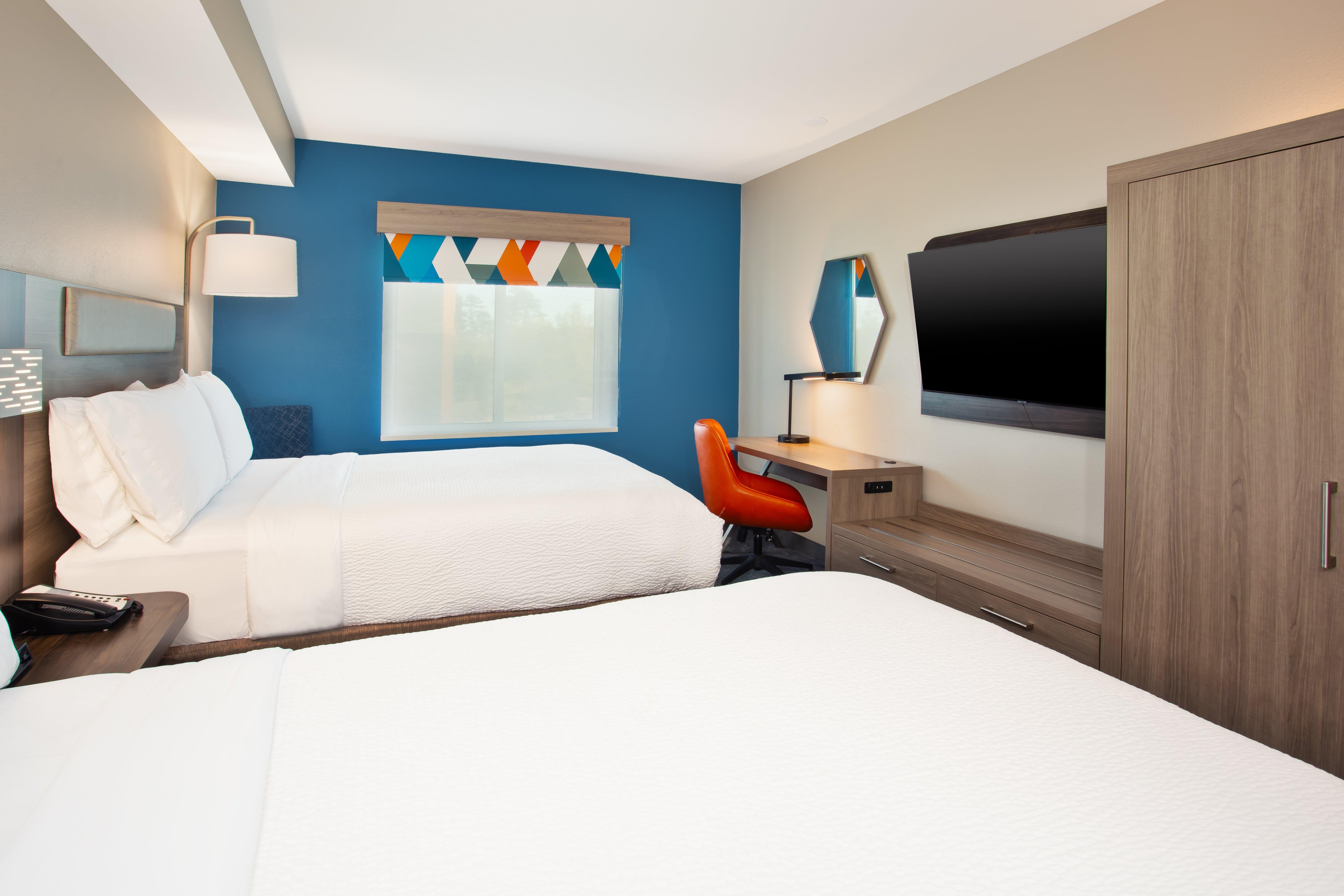 Double Two Queen Beds