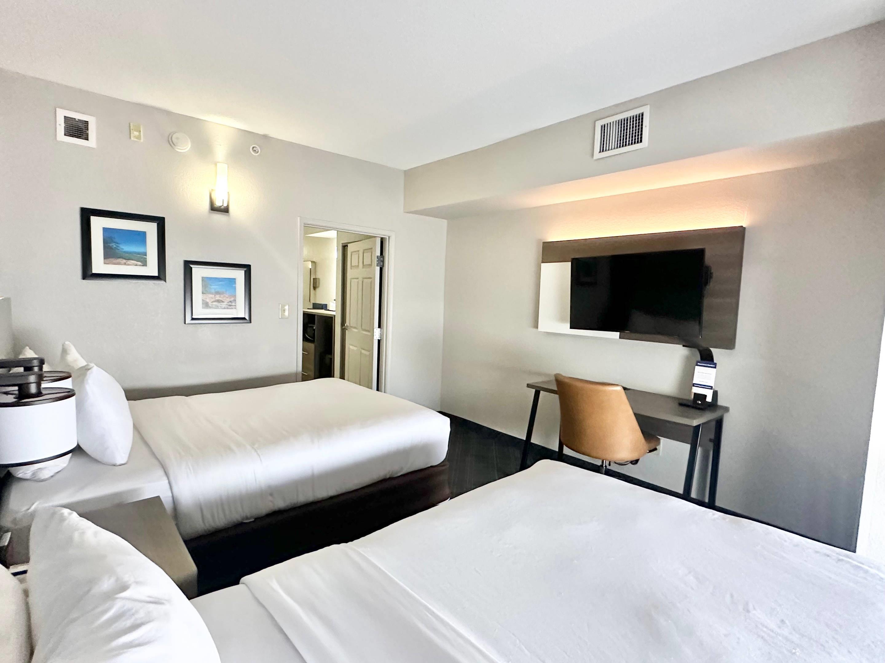 Double Two Queen Beds