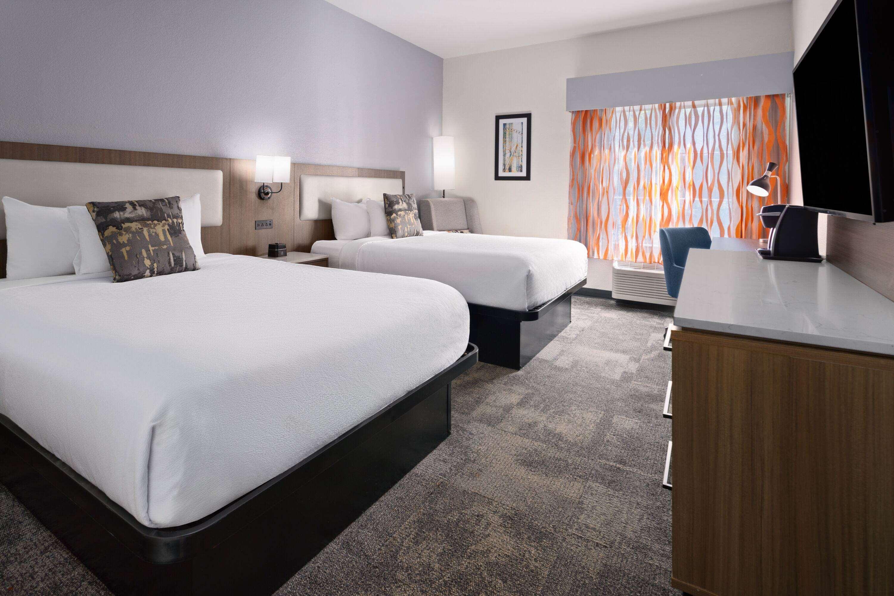 Room Two Double Beds Non Smoking