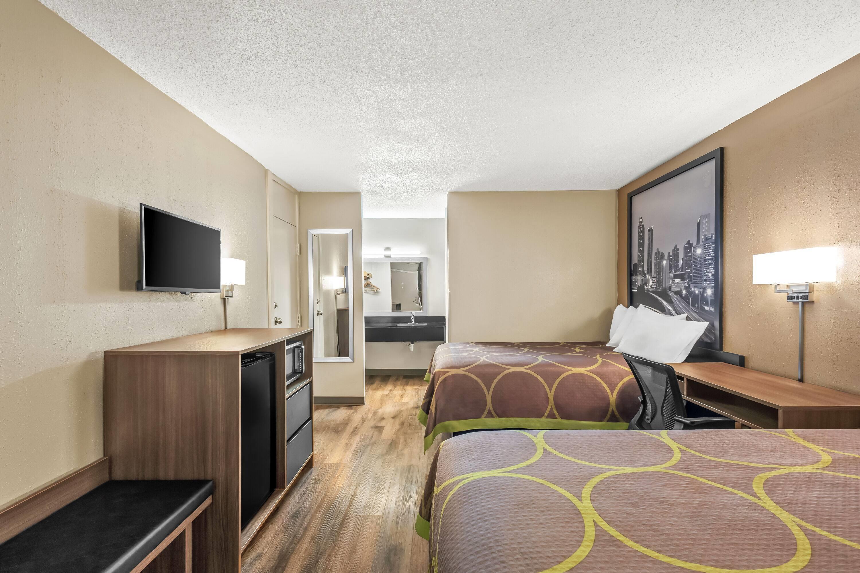 Quadruple Two Double Beds