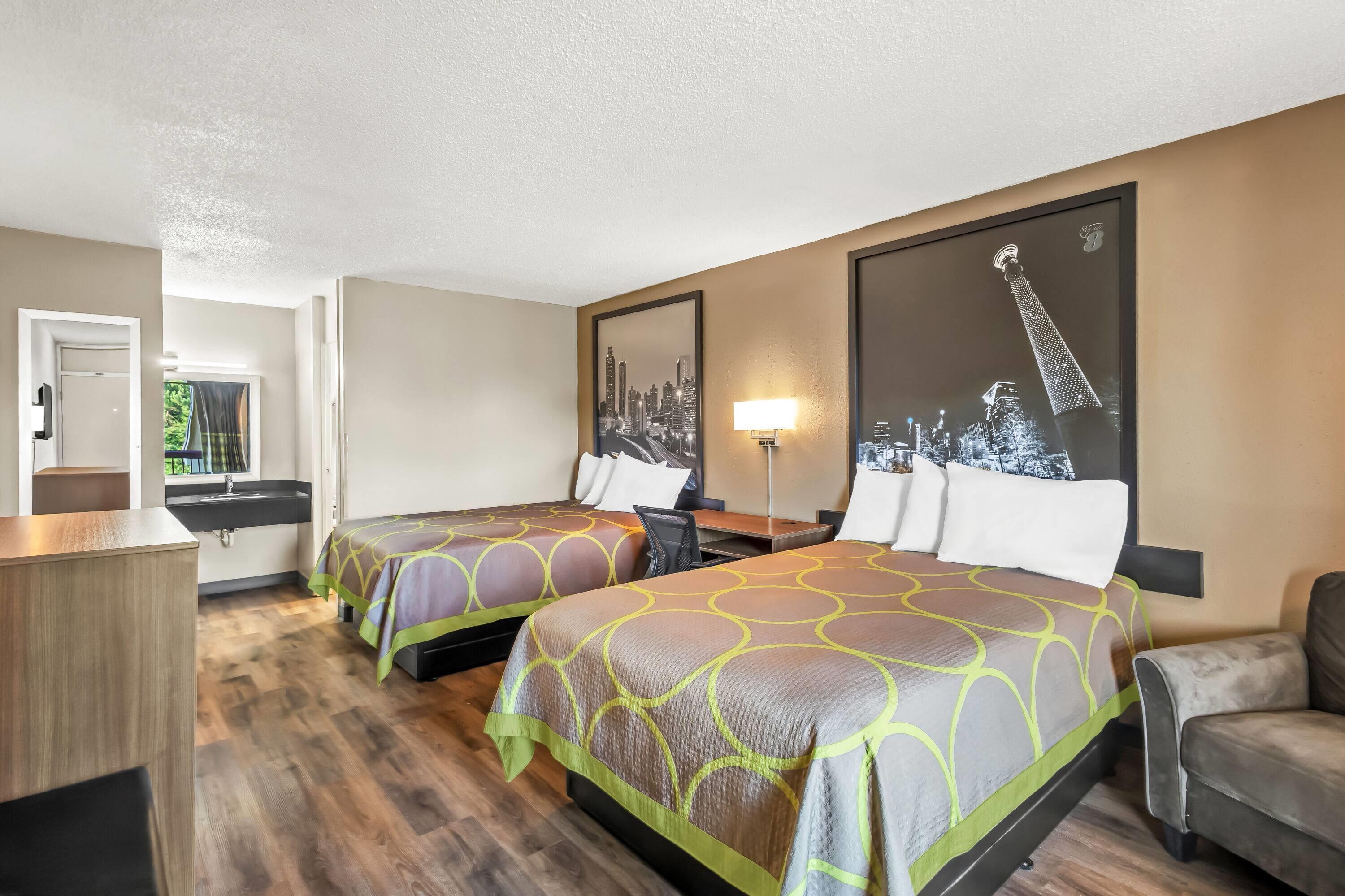 Quadruple Two Double Beds