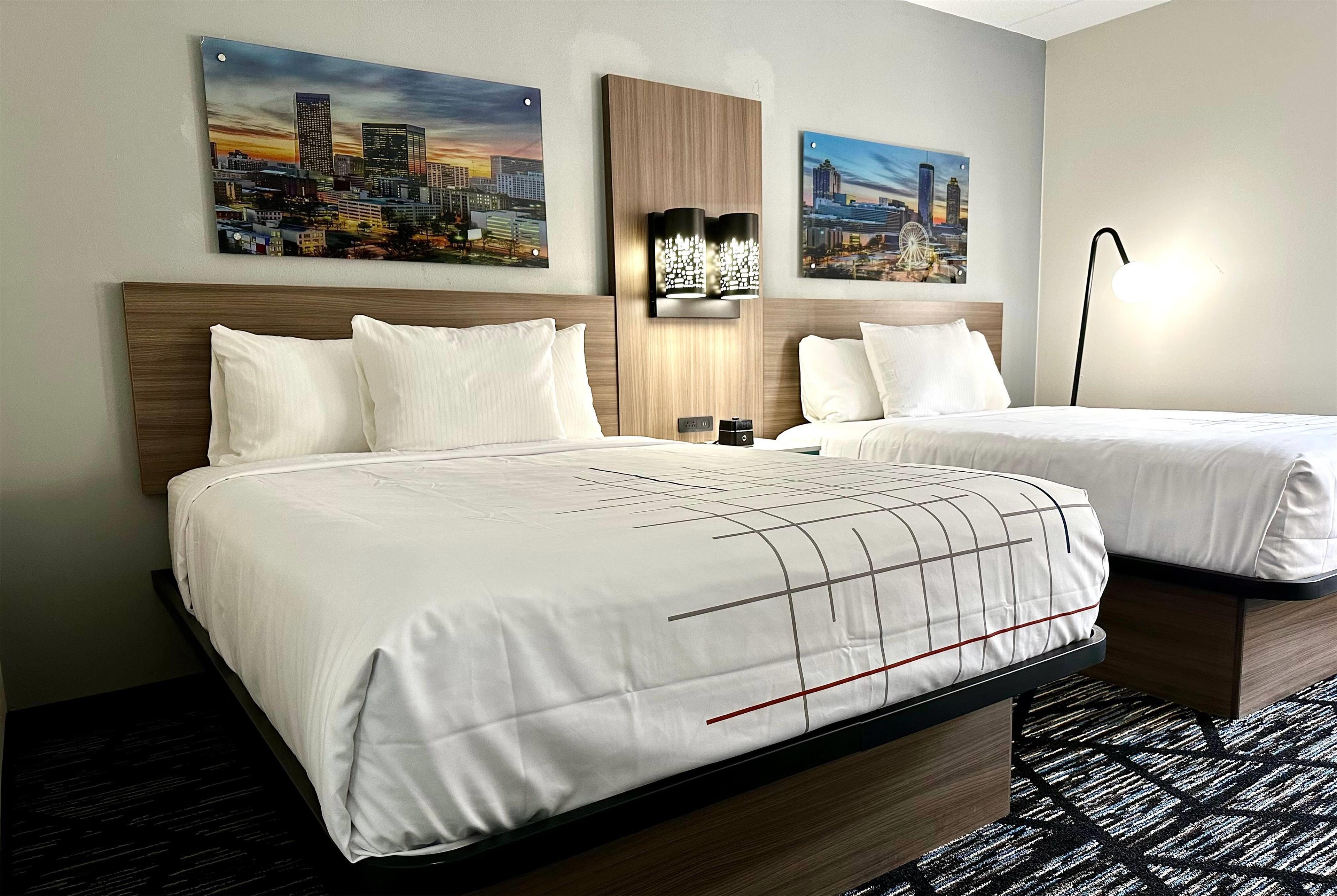 Double Two Queen Beds