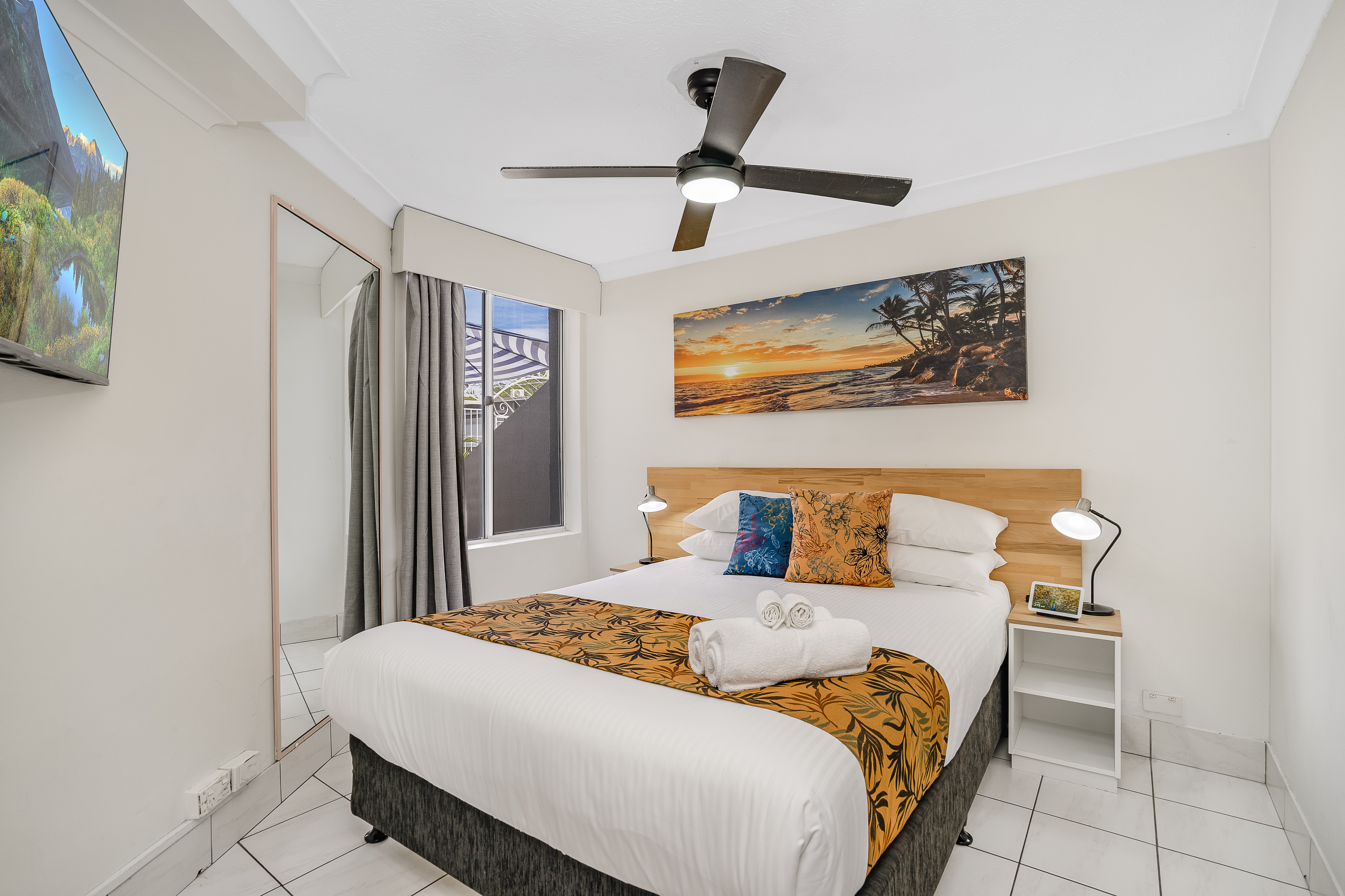 Double Queen Size Bed