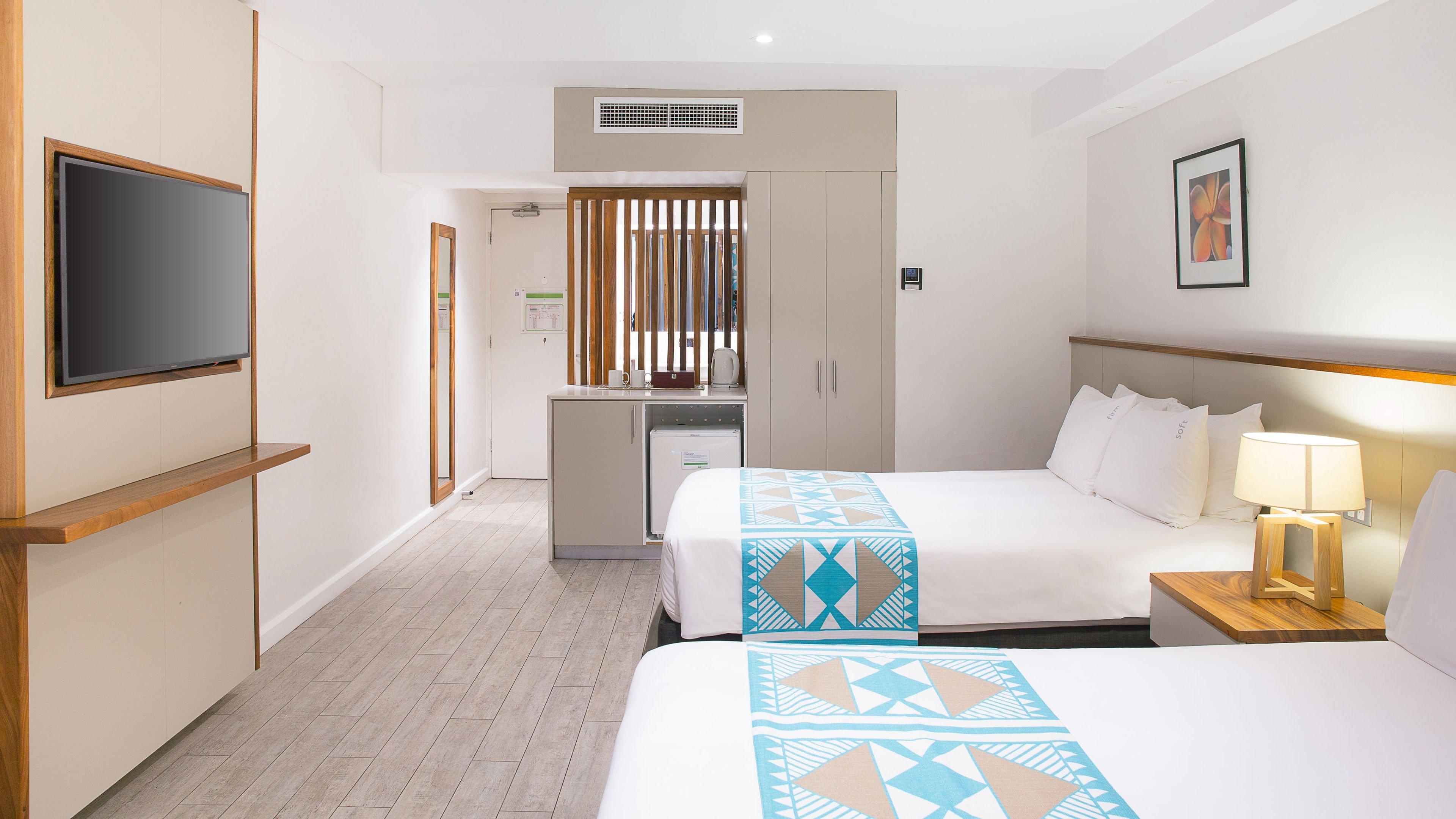 Double Two Double Beds