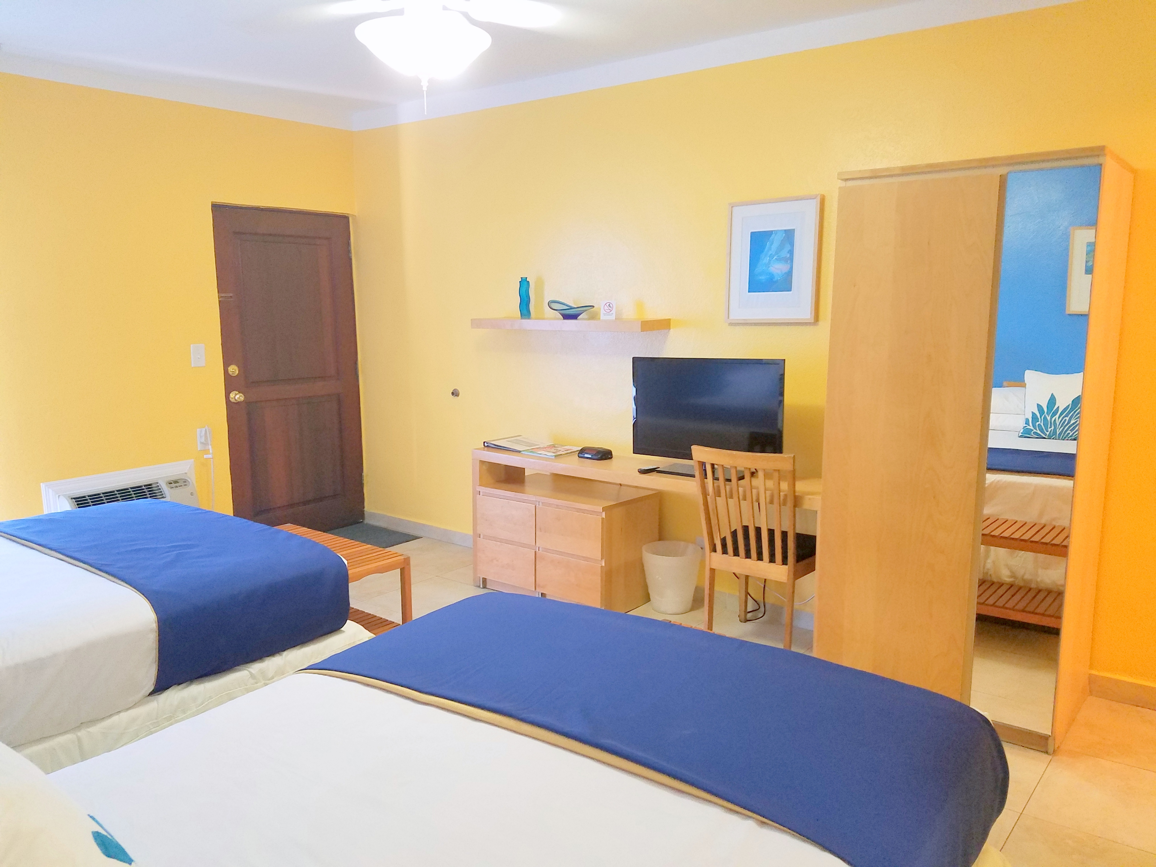 Double Two Double Beds