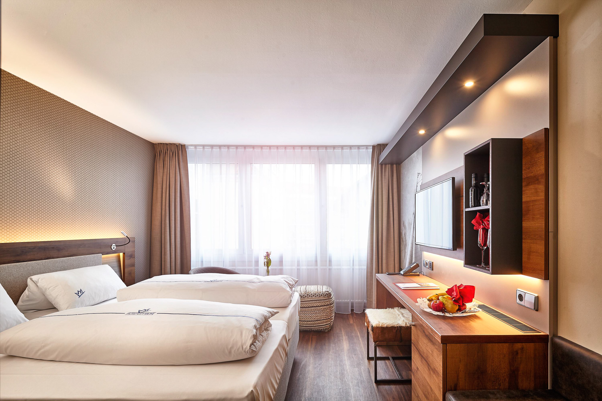 Double One Bedroom with Air Conditioning