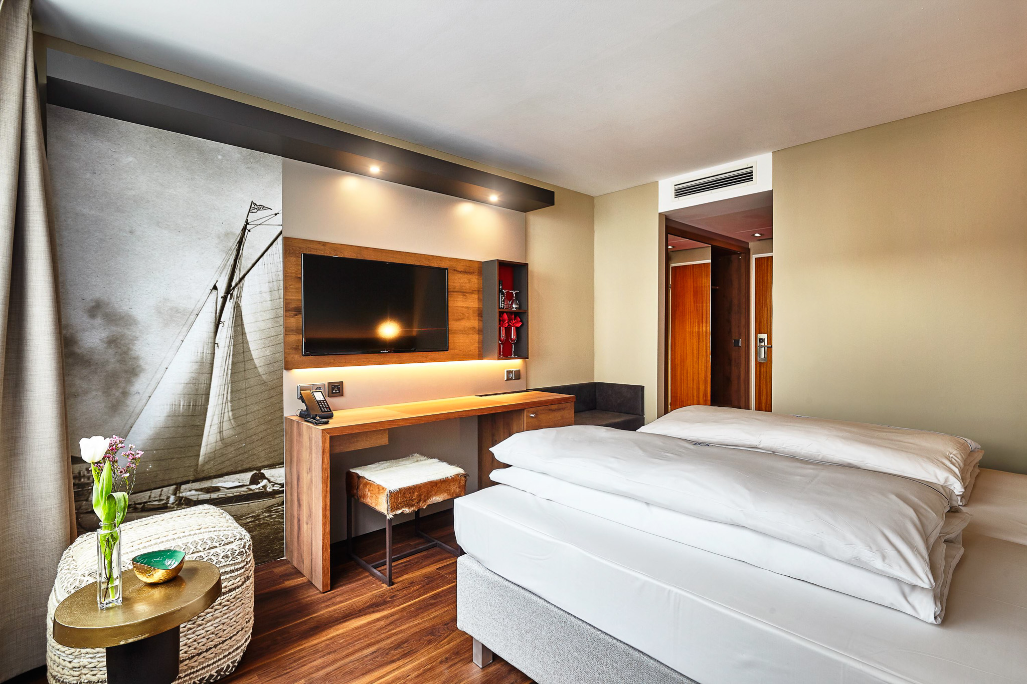 Double One Bedroom with Air Conditioning