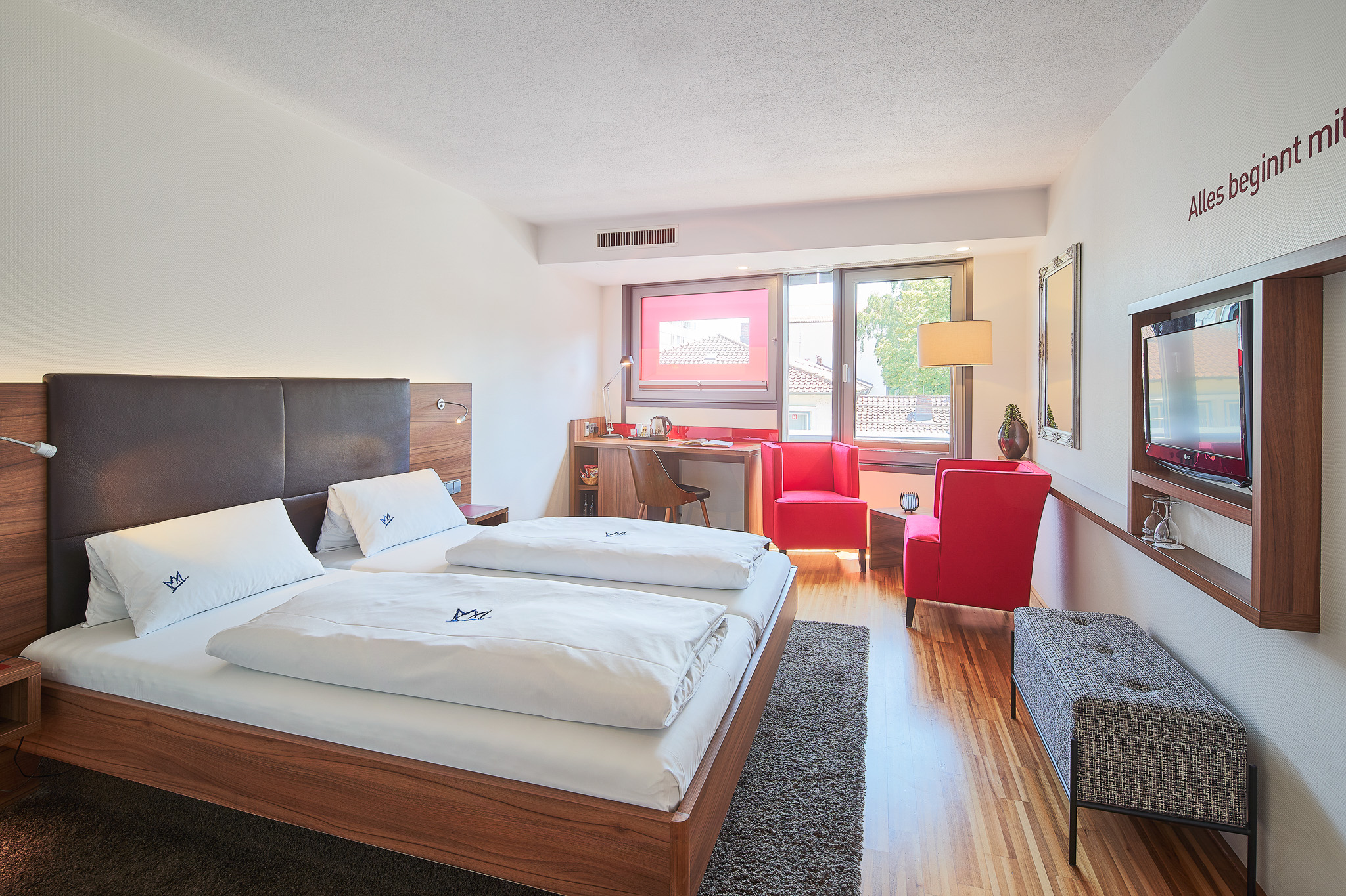 Double One Bedroom with Air Conditioning