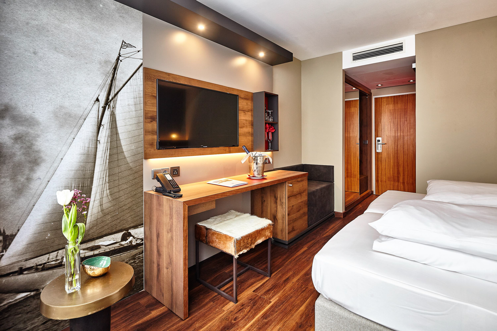 Double One Bedroom with Air Conditioning